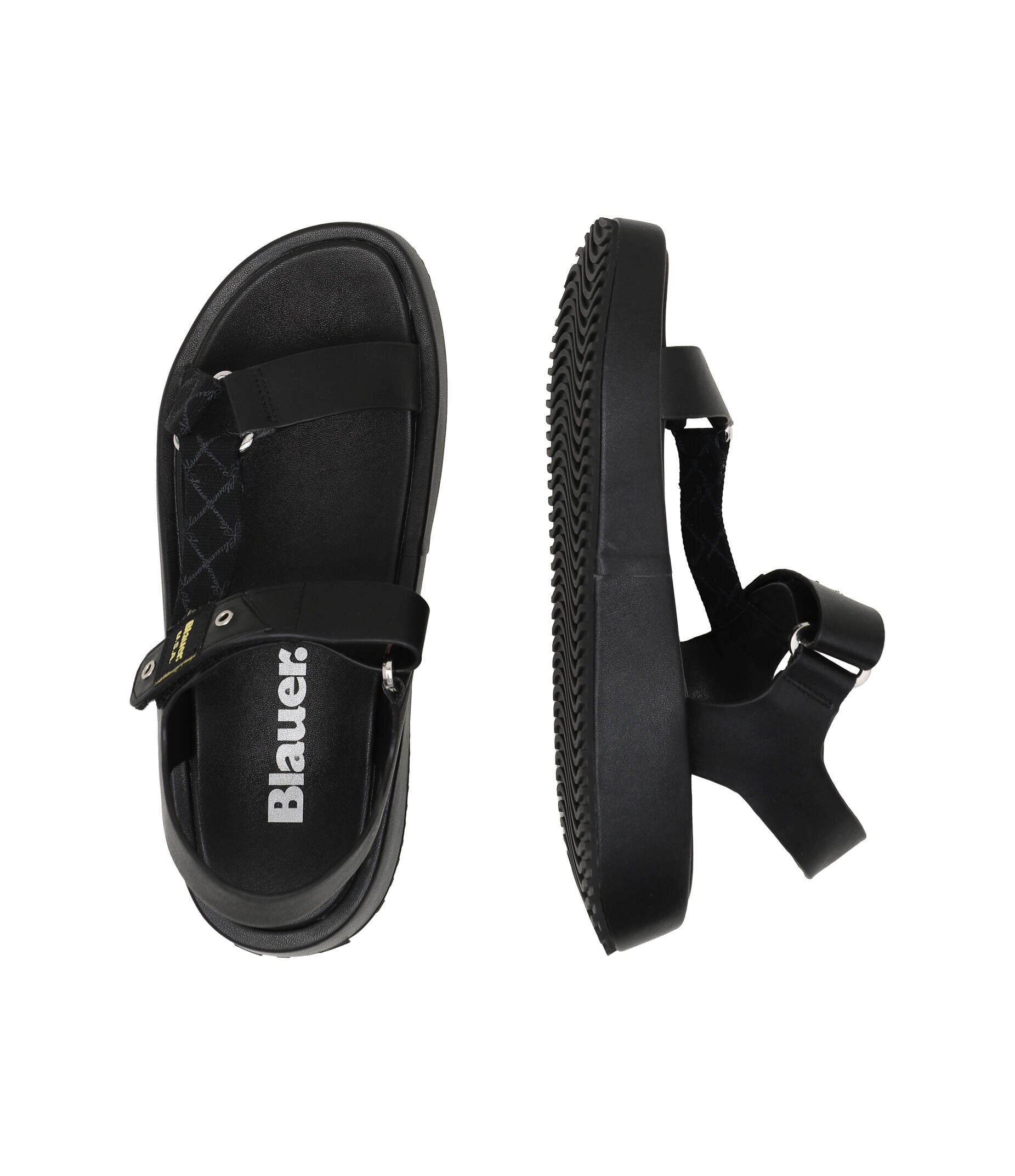 Blauer Sandale Clancy