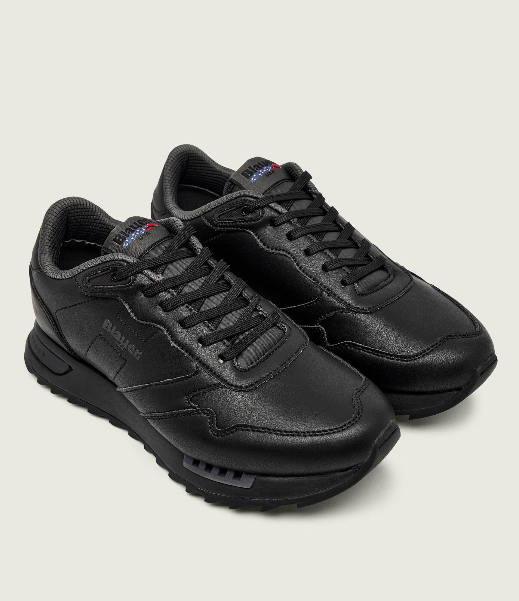 Blauer Teniși din piele RYDER01