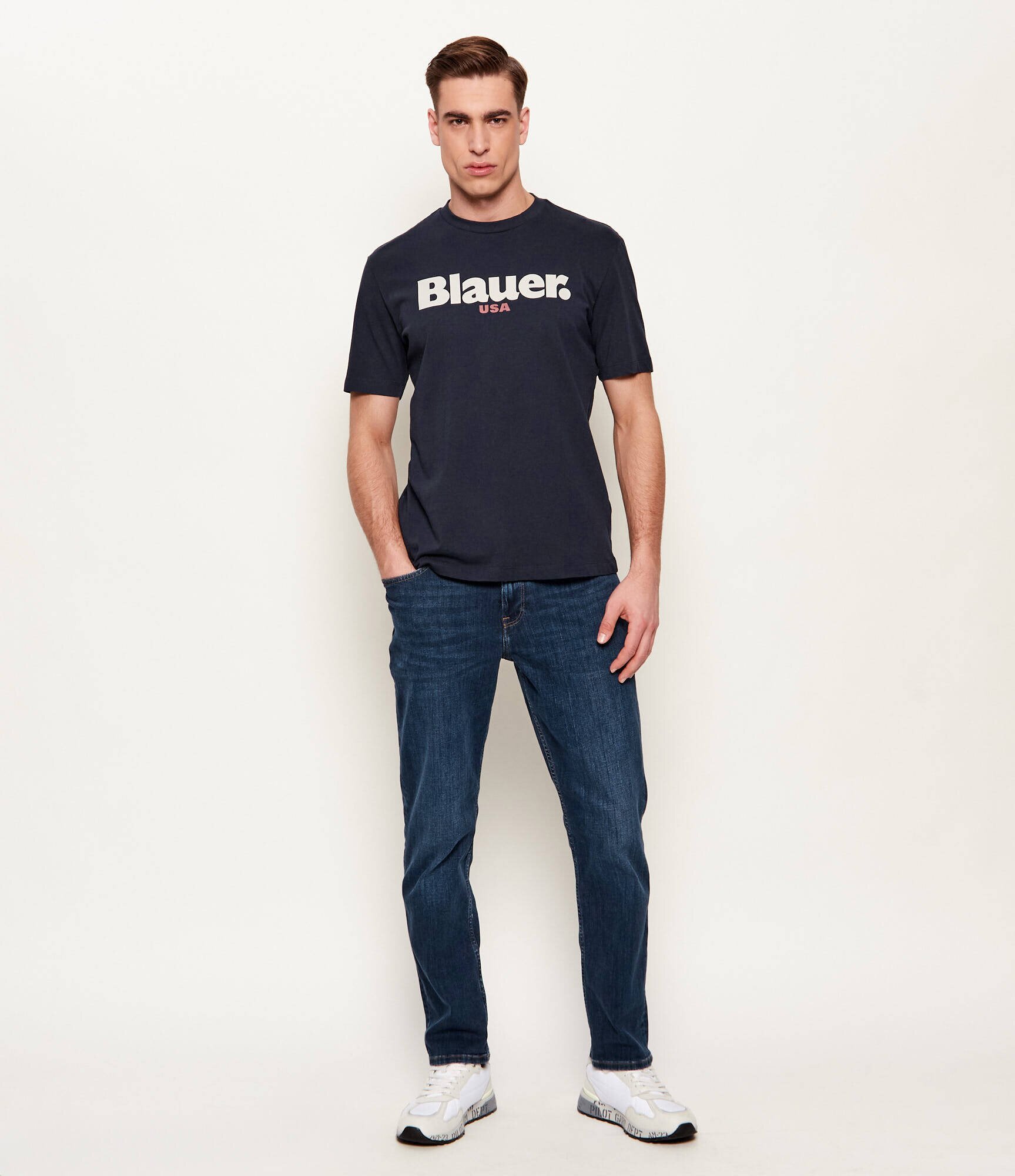 Blauer Tricou ERNST | regular fit