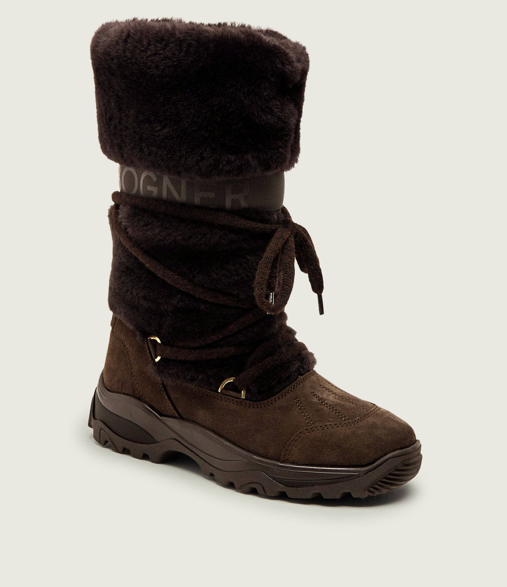 BOGNER Bocanci Alta Badia S 8 B | piele întoarsă | wełna | shearling