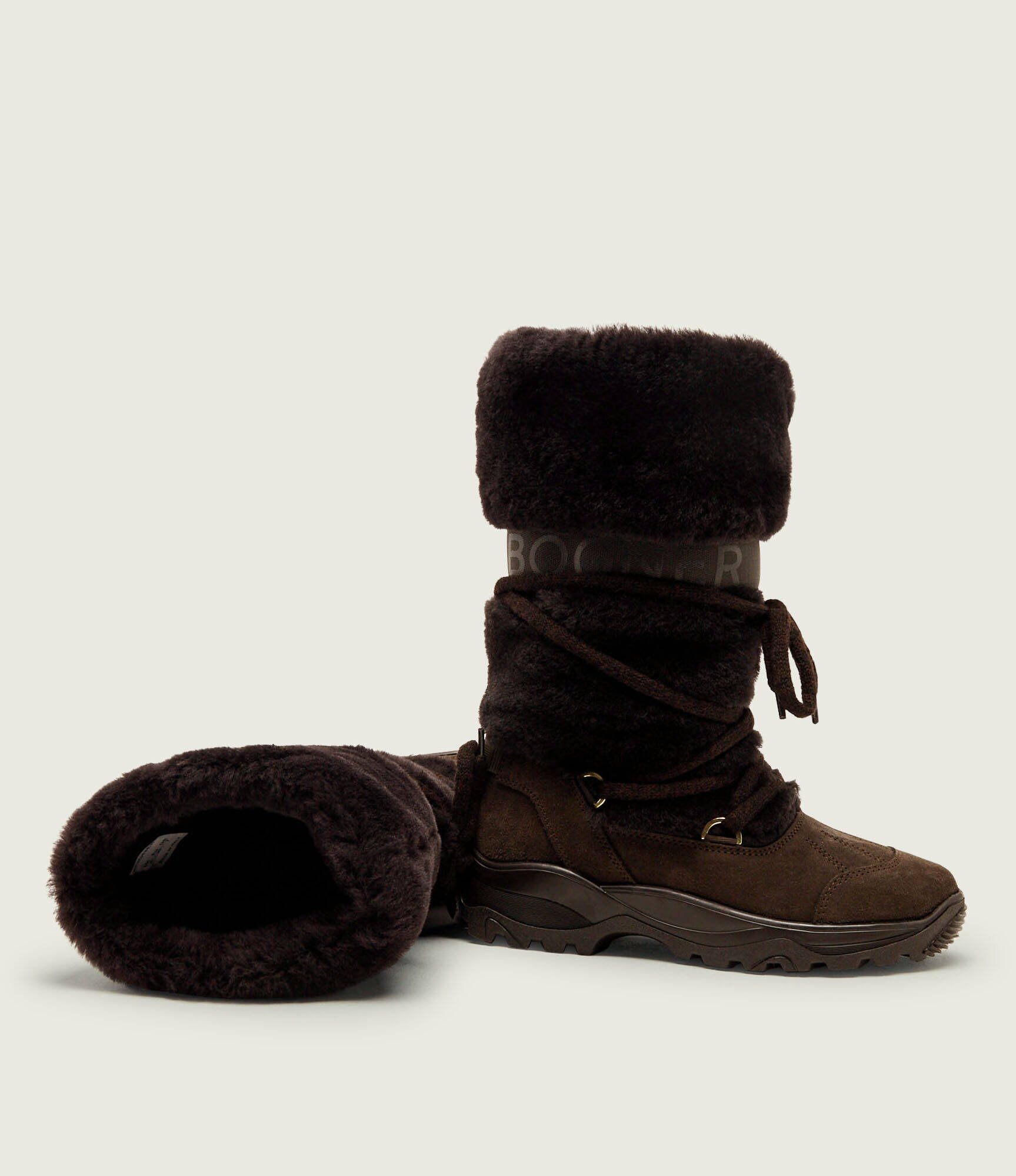 BOGNER Bocanci Alta Badia S 8 B | piele întoarsă | wełna | shearling