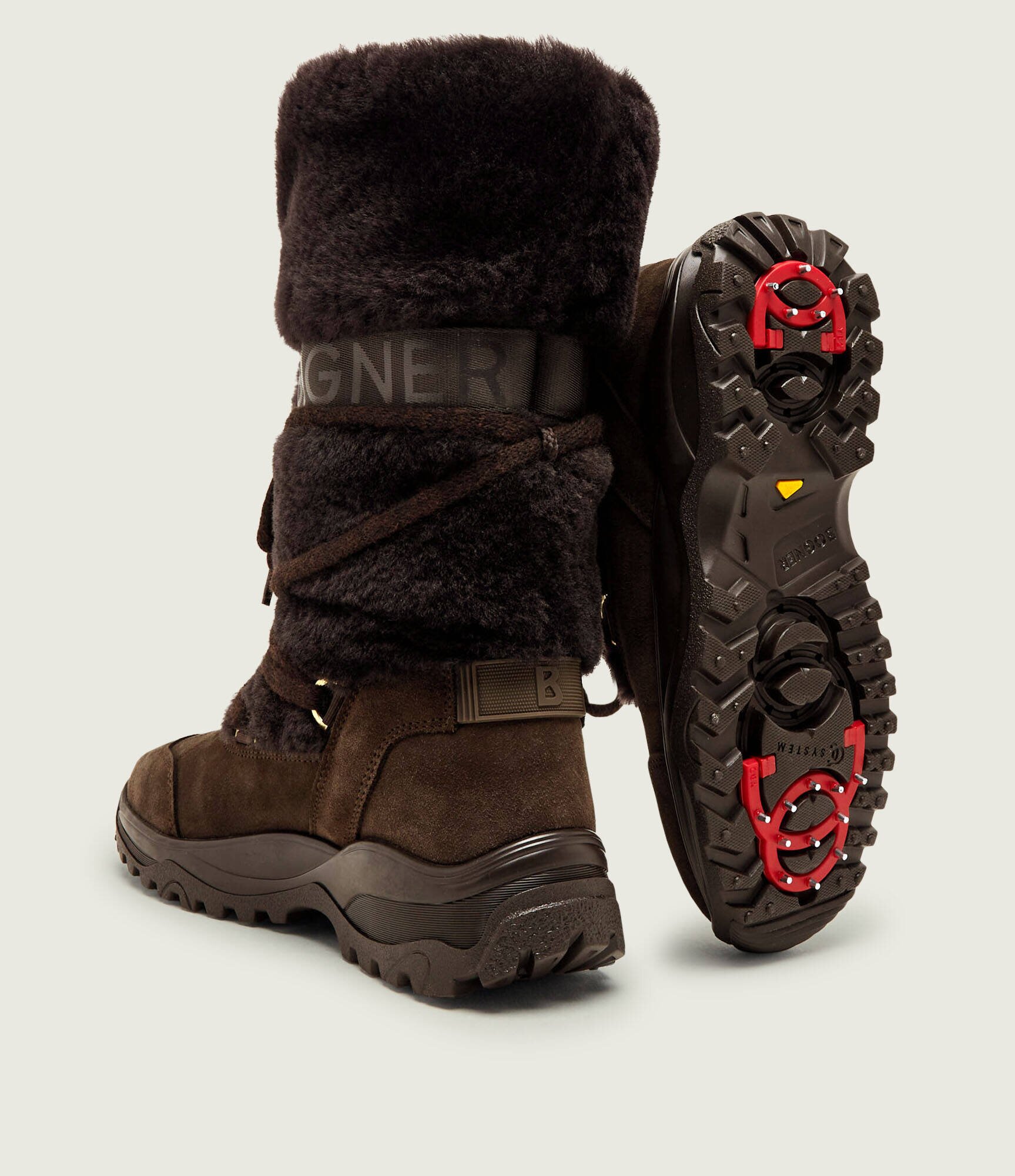 BOGNER Bocanci Alta Badia S 8 B | piele întoarsă | wełna | shearling