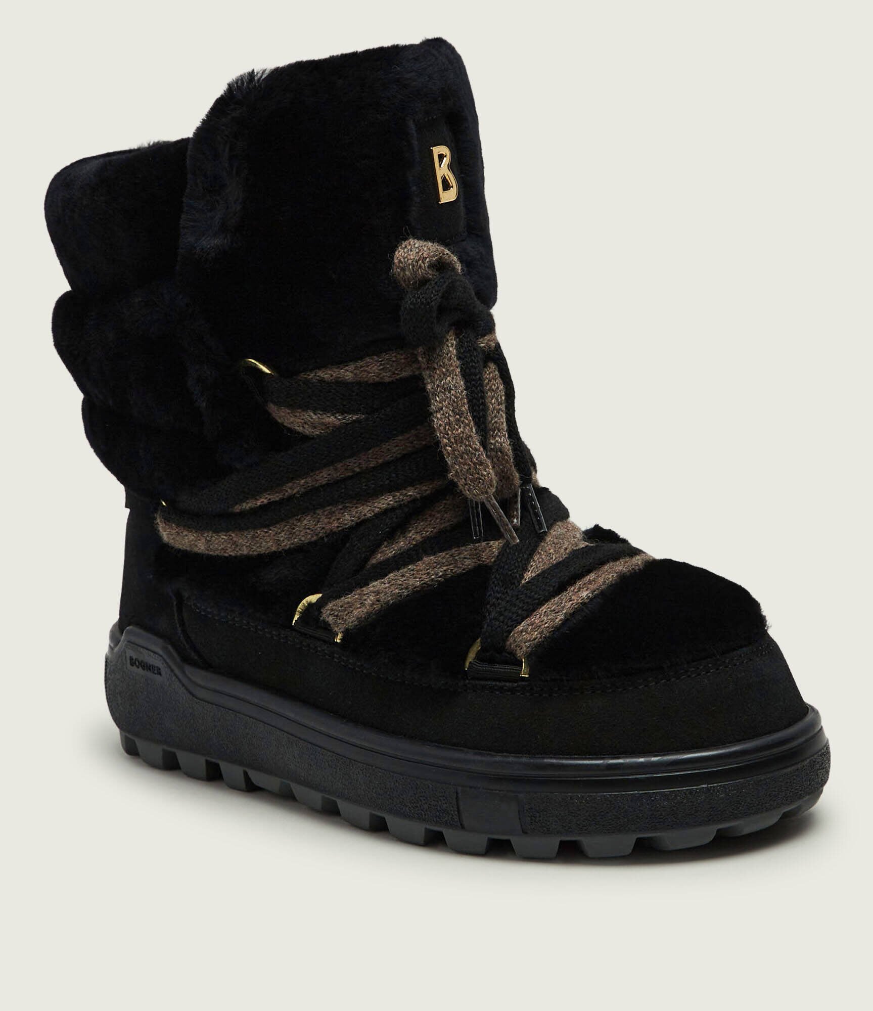 BOGNER Bocanci Chamonix S 10 E | piele întoarsă | wełna | shearling