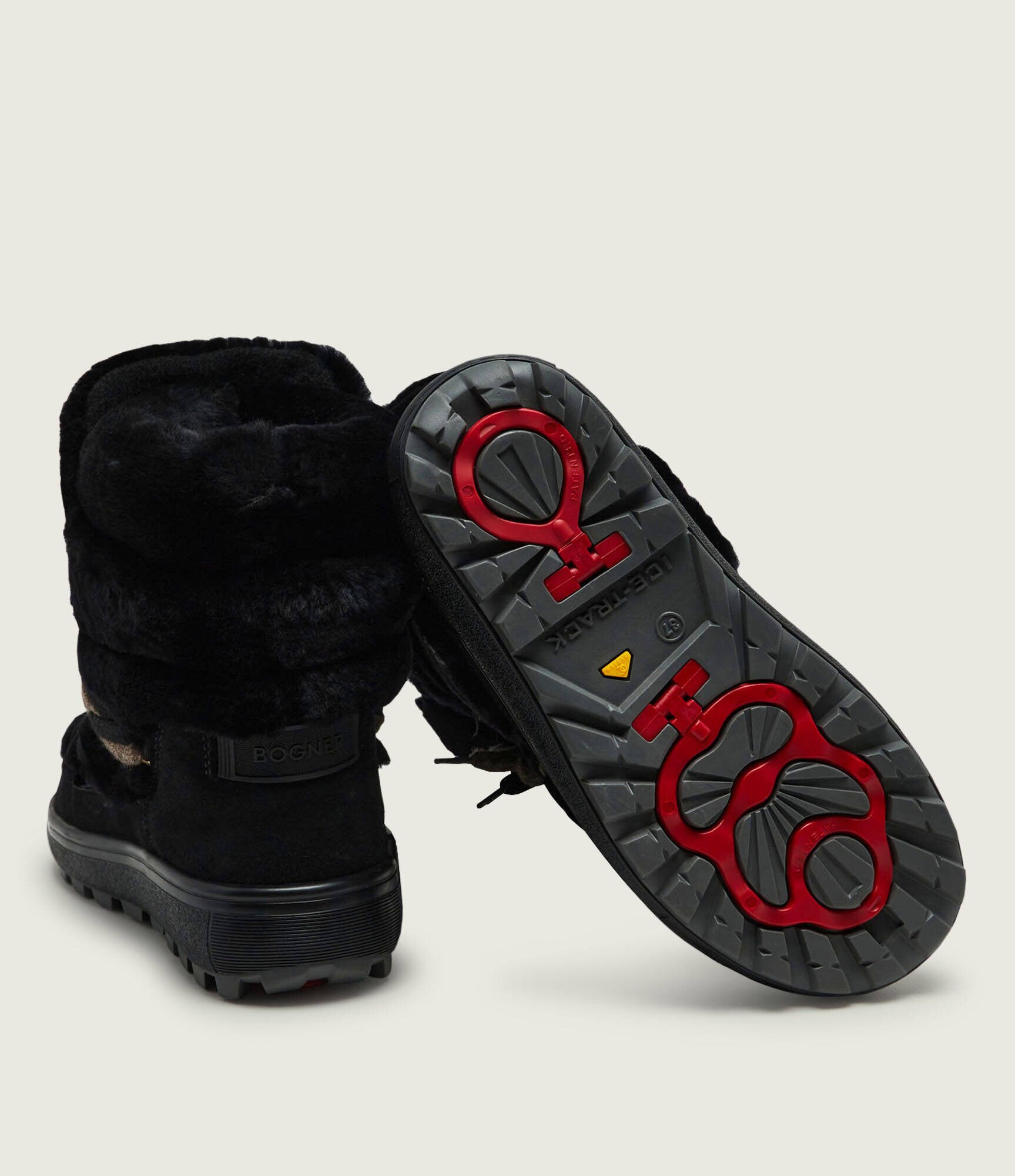 BOGNER Bocanci Chamonix S 10 E | piele întoarsă | wełna | shearling