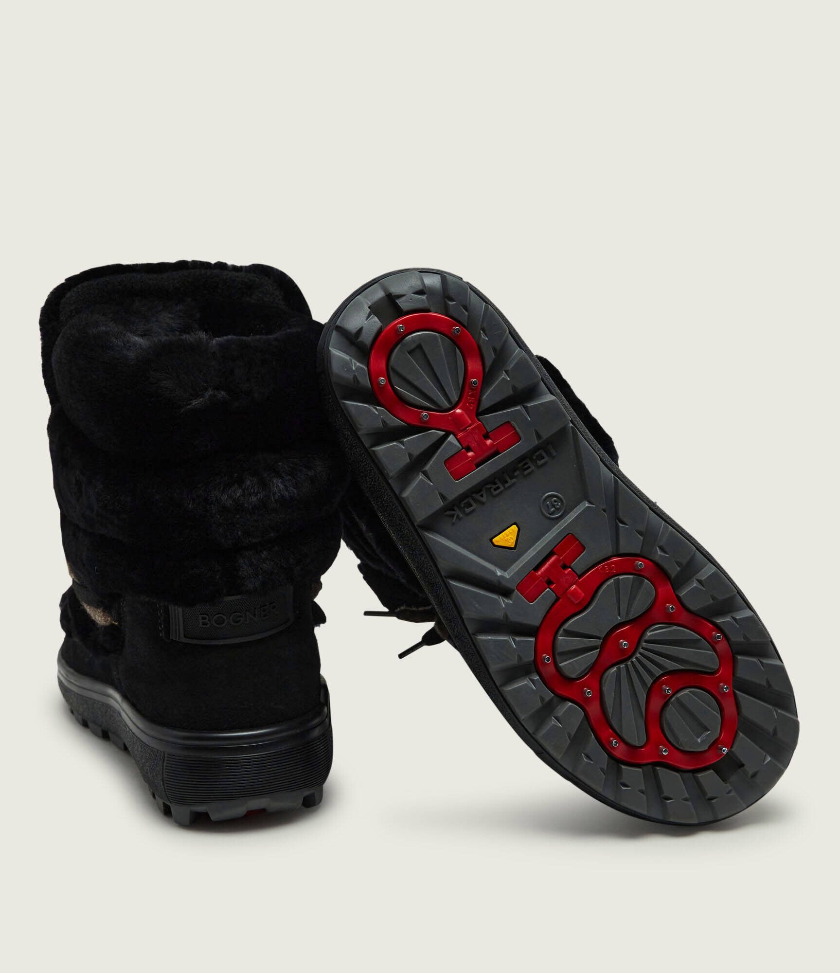 BOGNER Bocanci Chamonix S 10 E | piele întoarsă | wełna | shearling