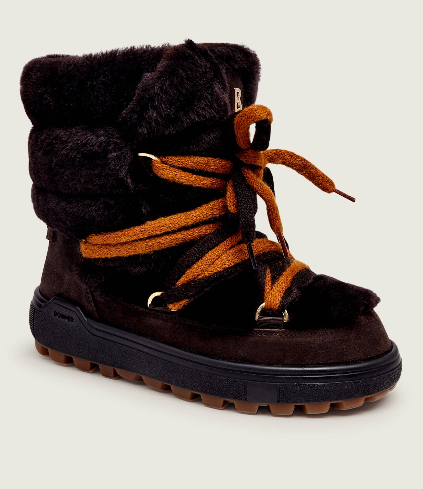 BOGNER Bocanci Chamonix S 10 E | piele întoarsă | wełna | shearling