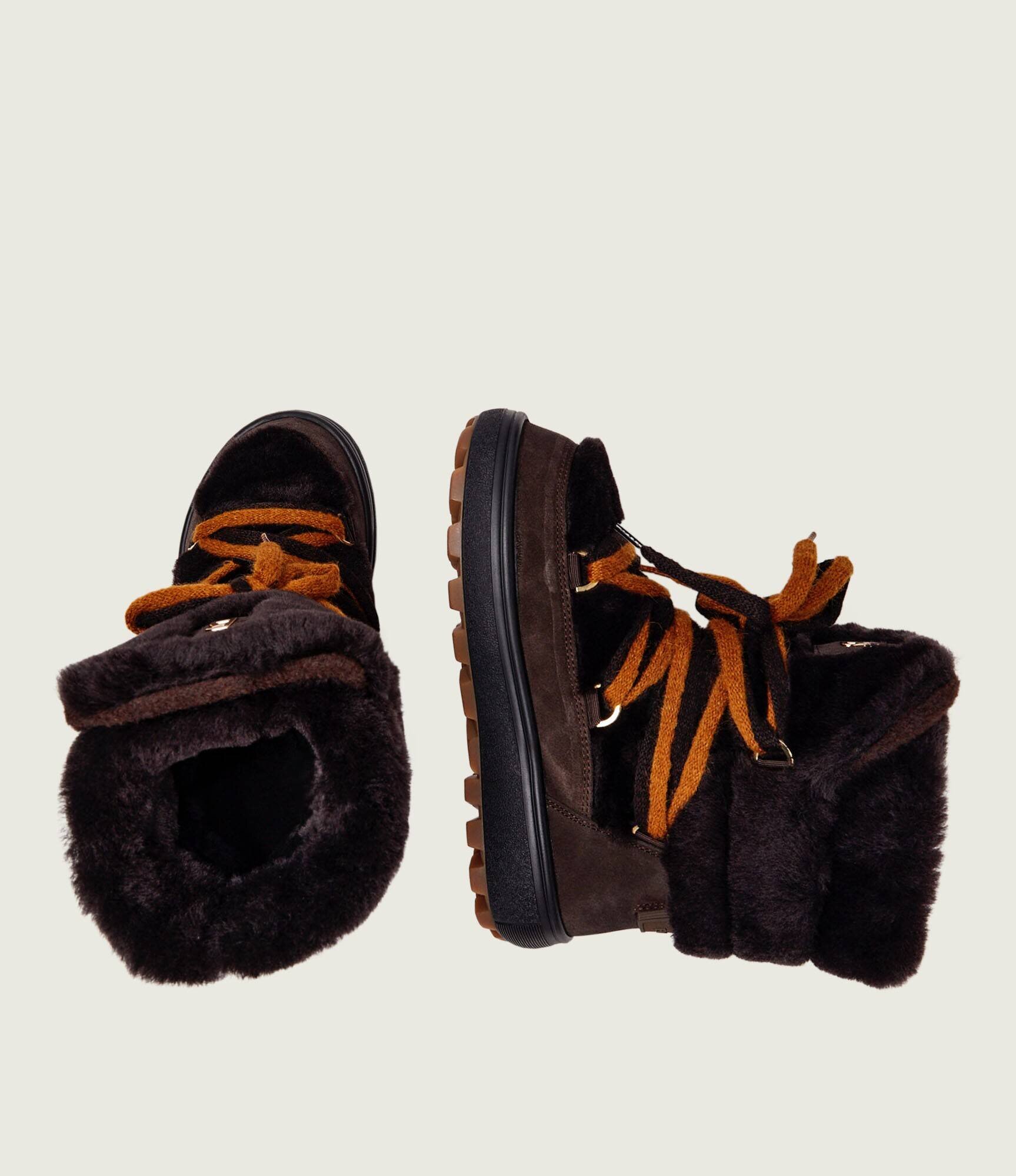 BOGNER Bocanci Chamonix S 10 E | piele întoarsă | wełna | shearling