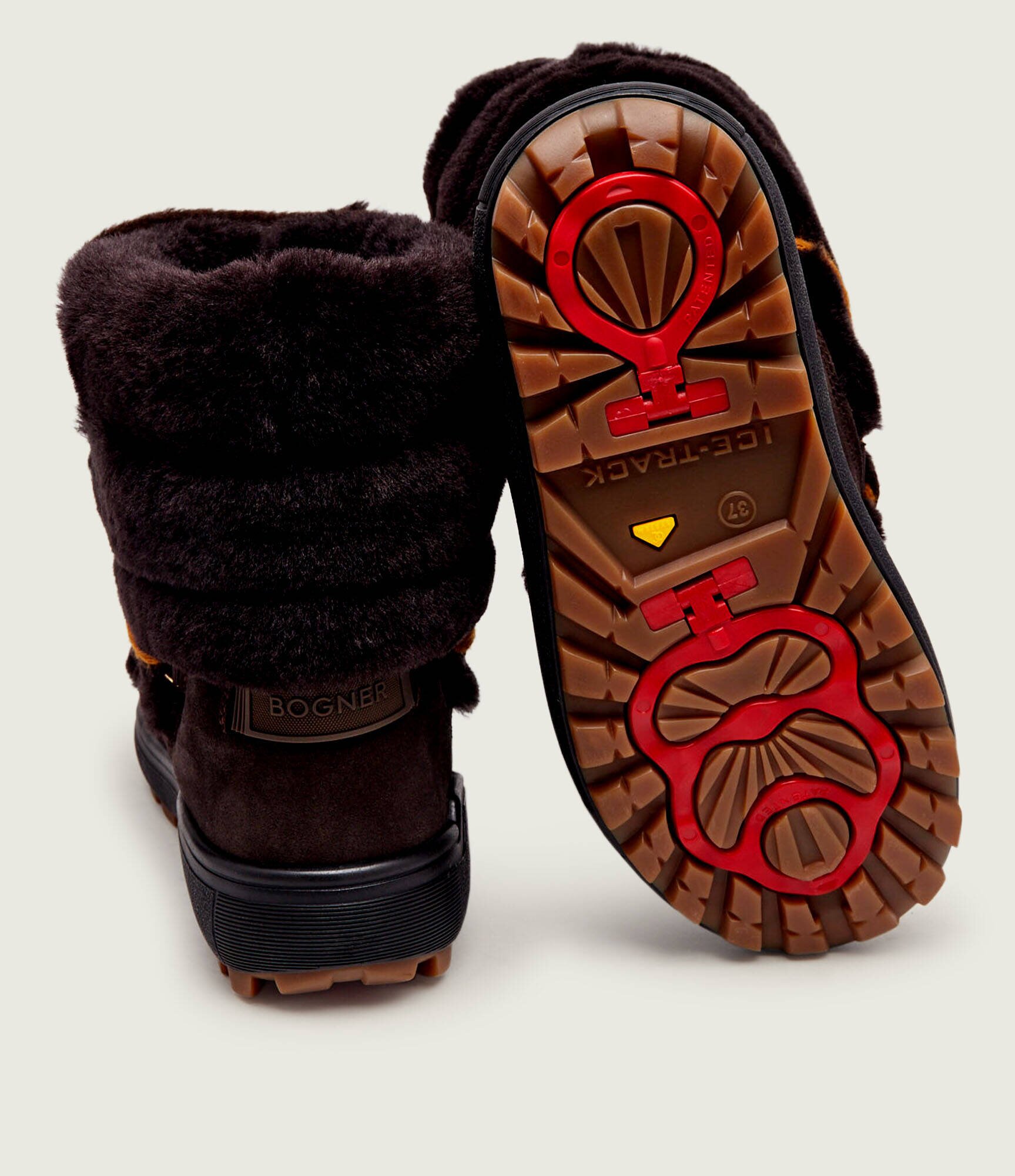 BOGNER Bocanci Chamonix S 10 E | piele întoarsă | wełna | shearling