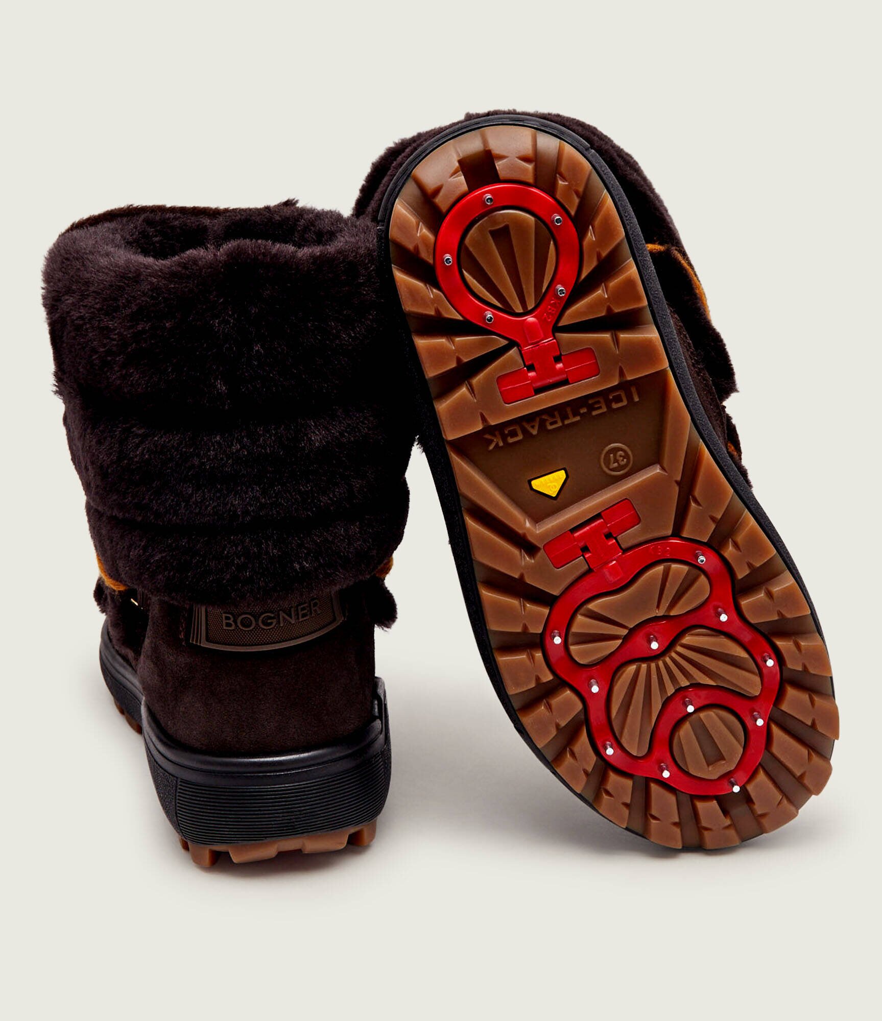 BOGNER Bocanci Chamonix S 10 E | piele întoarsă | wełna | shearling