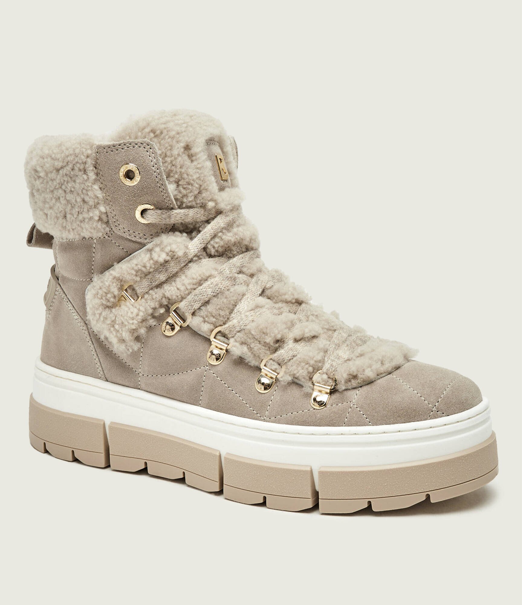 BOGNER Bocanci Vaduz S 5 | piele întoarsă | wełna | shearling