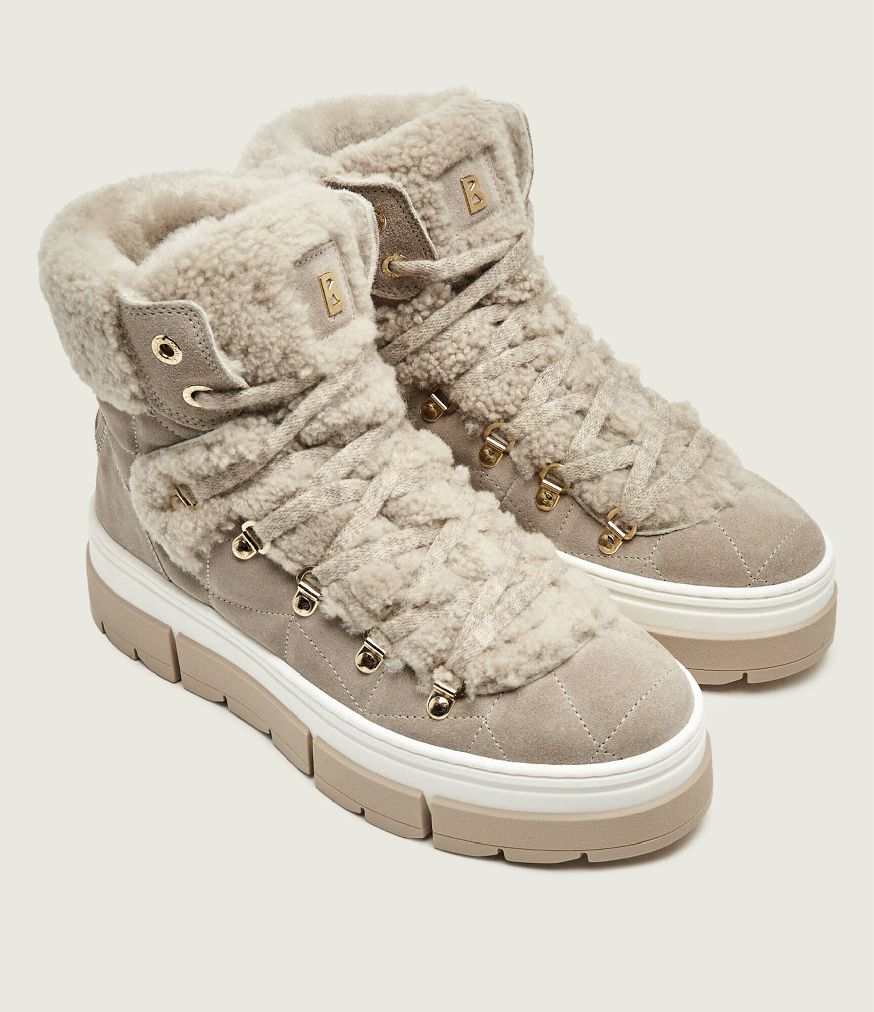 BOGNER Bocanci Vaduz S 5 | piele întoarsă | wełna | shearling