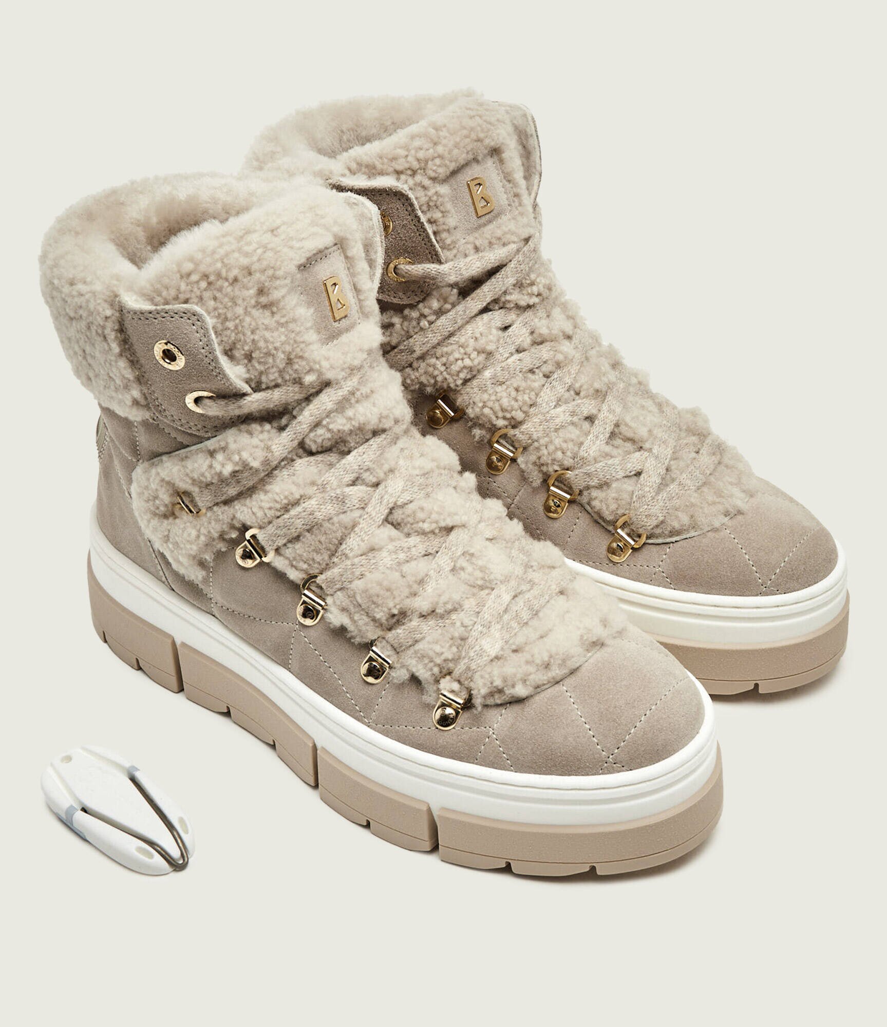 BOGNER Bocanci Vaduz S 5 | piele întoarsă | wełna | shearling
