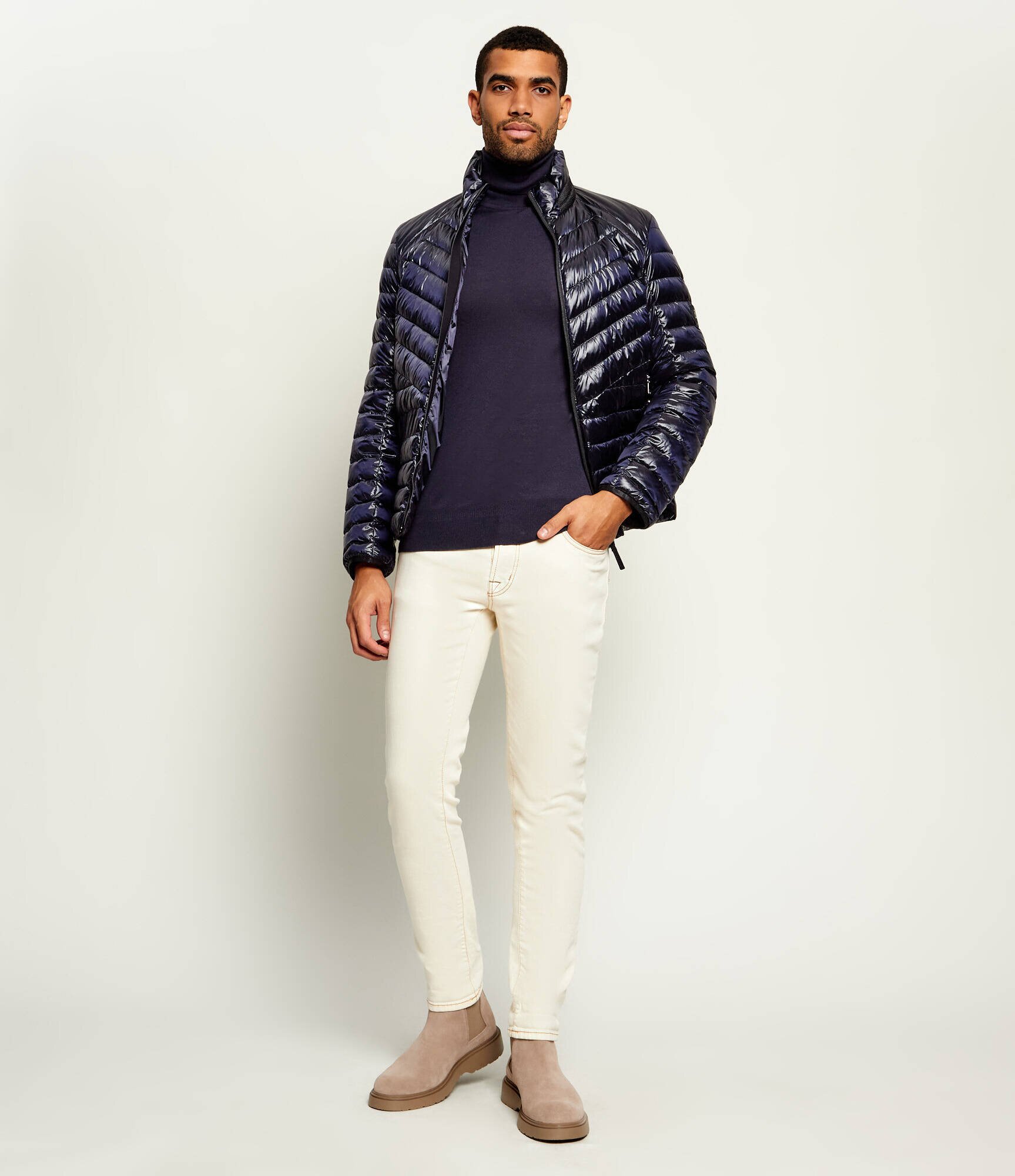 BOGNER De lână maletă Gordon-7 | Slim Fit cu adaos de cașmir