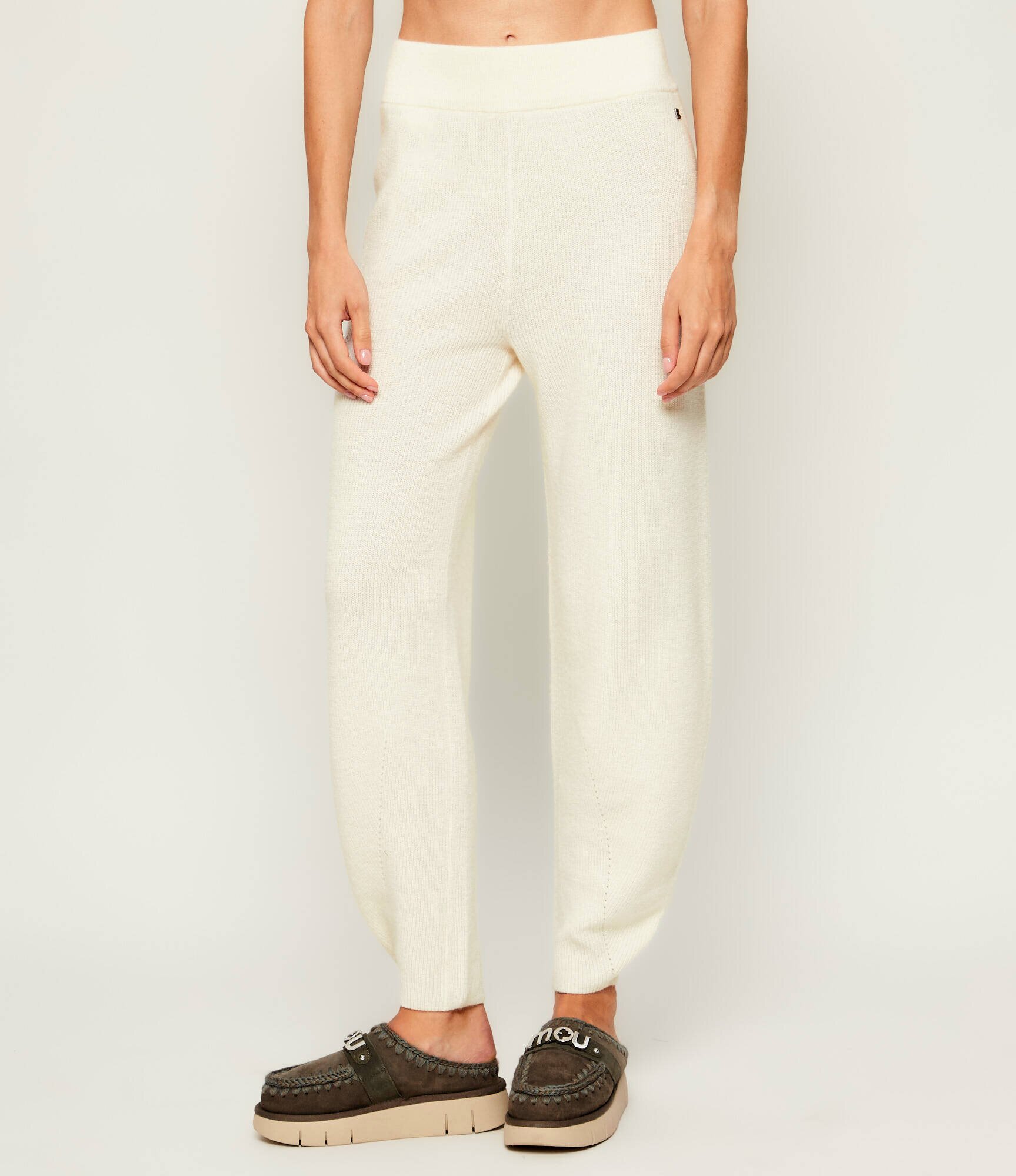 BOGNER De lână pantaloni de tricot Luana | regular fit