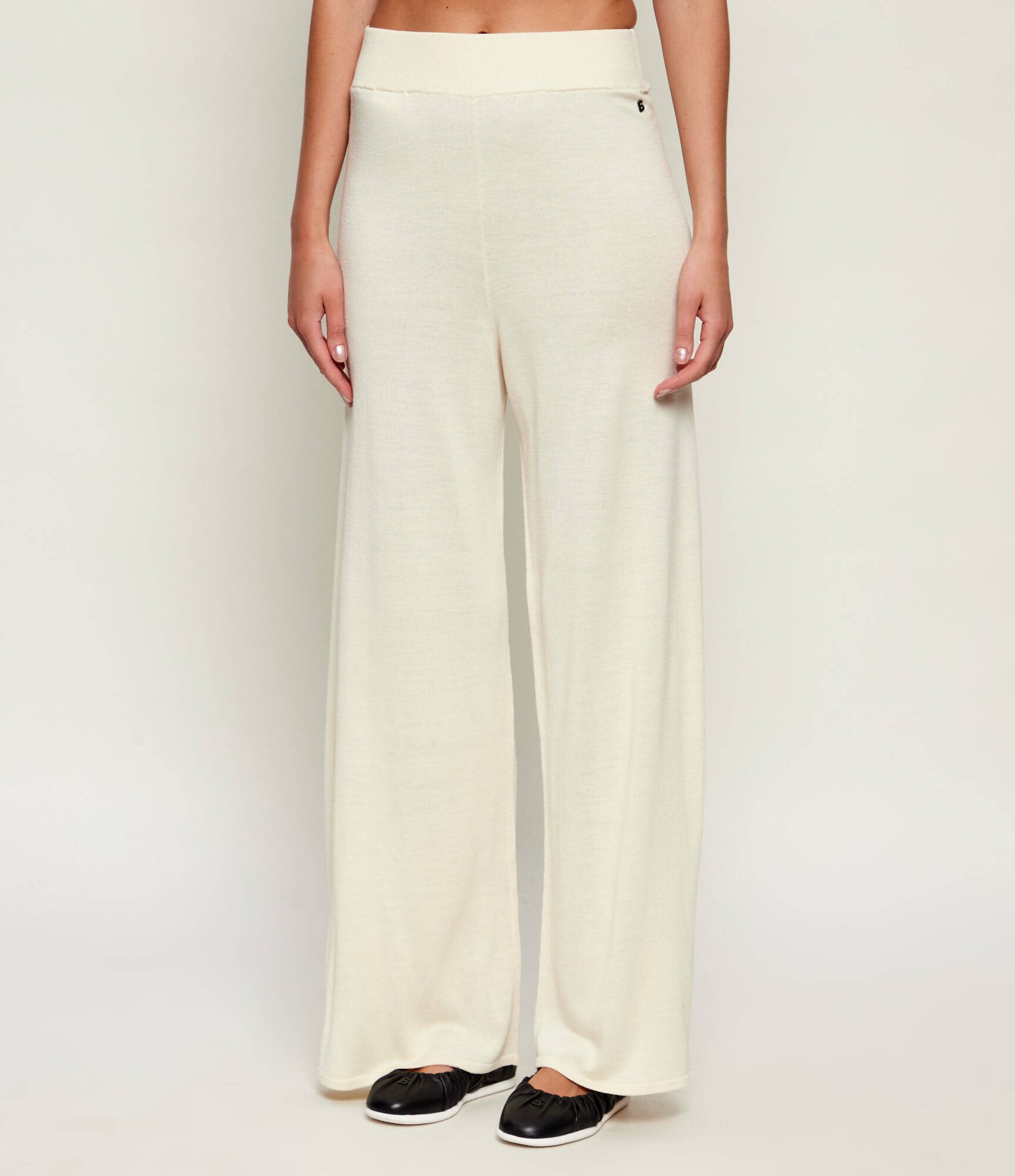 BOGNER De mătase pantaloni de tricot PAULA | Relaxed fit
