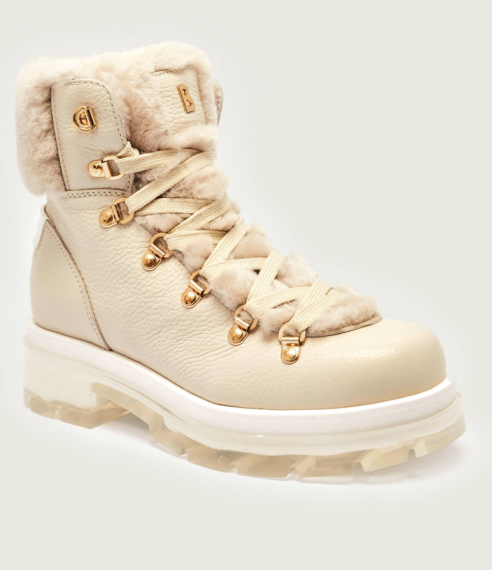 BOGNER De piele insulete Swansea 6 B | shearling cu adaos de lână