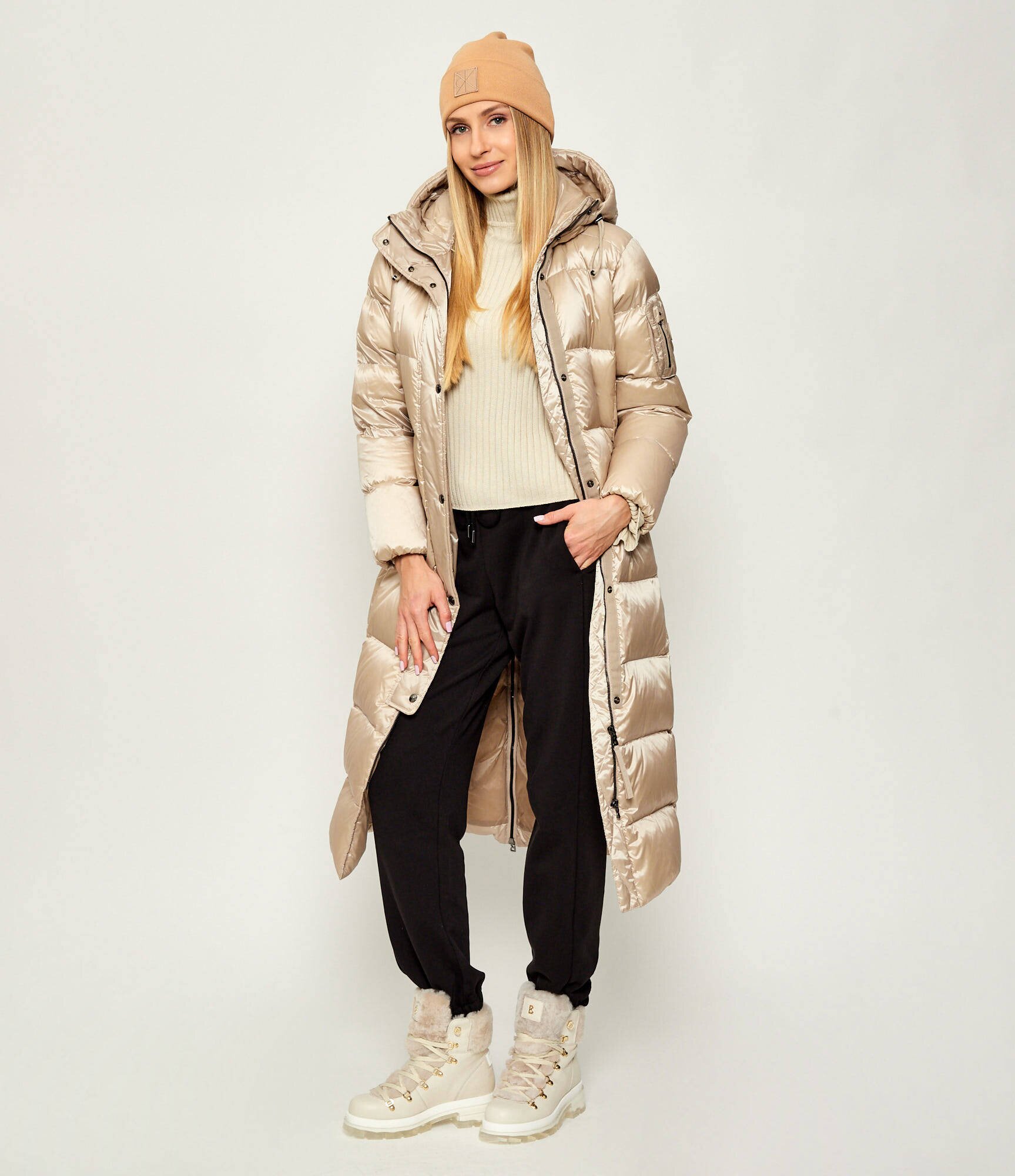 BOGNER De piele insulete Swansea 6 B | shearling cu adaos de lână