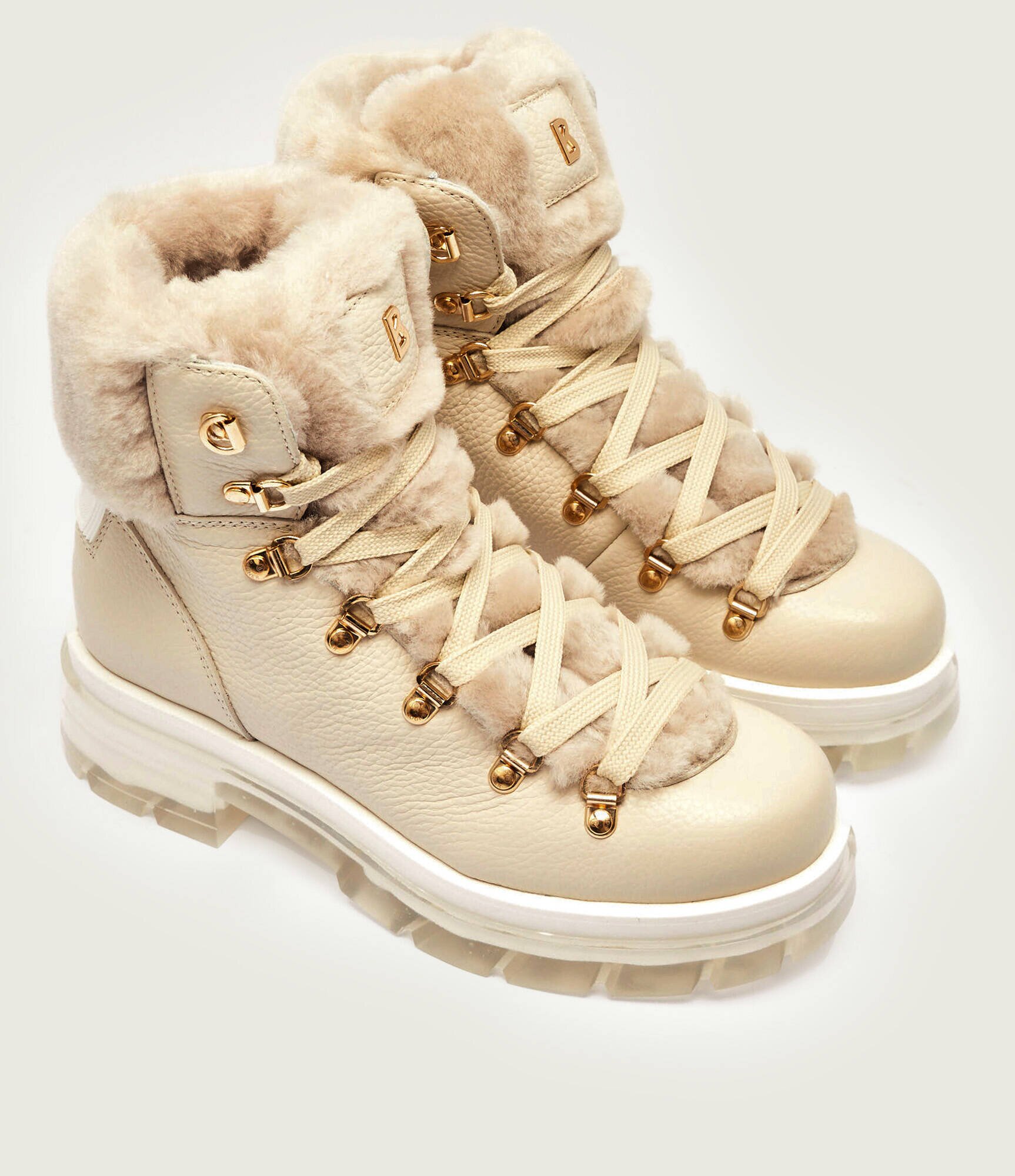 BOGNER De piele insulete Swansea 6 B | shearling cu adaos de lână