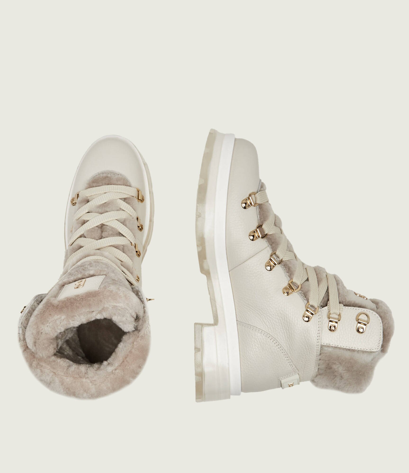 BOGNER De piele insulete Swansea 9 B | shearling cu adaos de lână