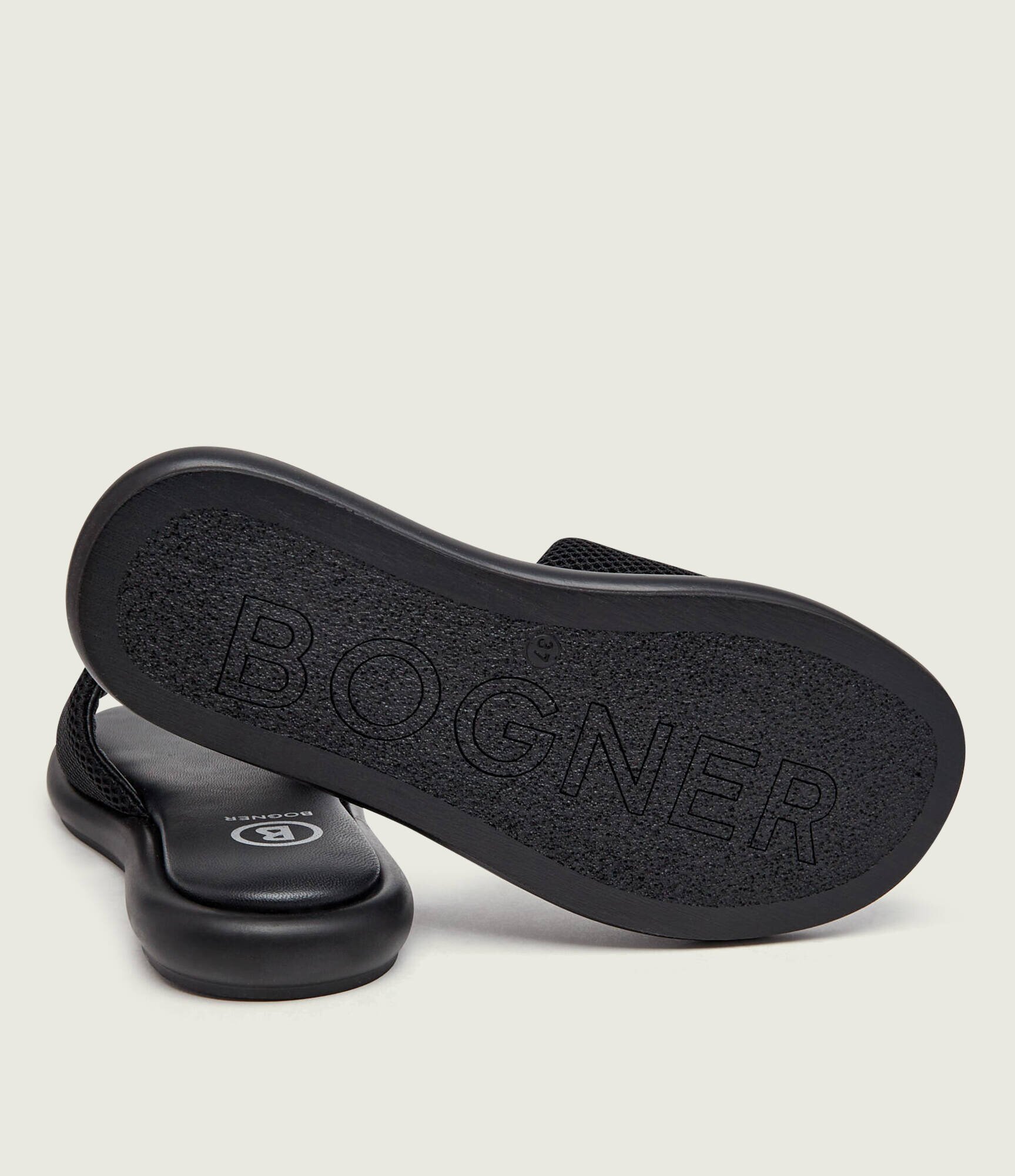 BOGNER De piele șlapi Portofino L 2