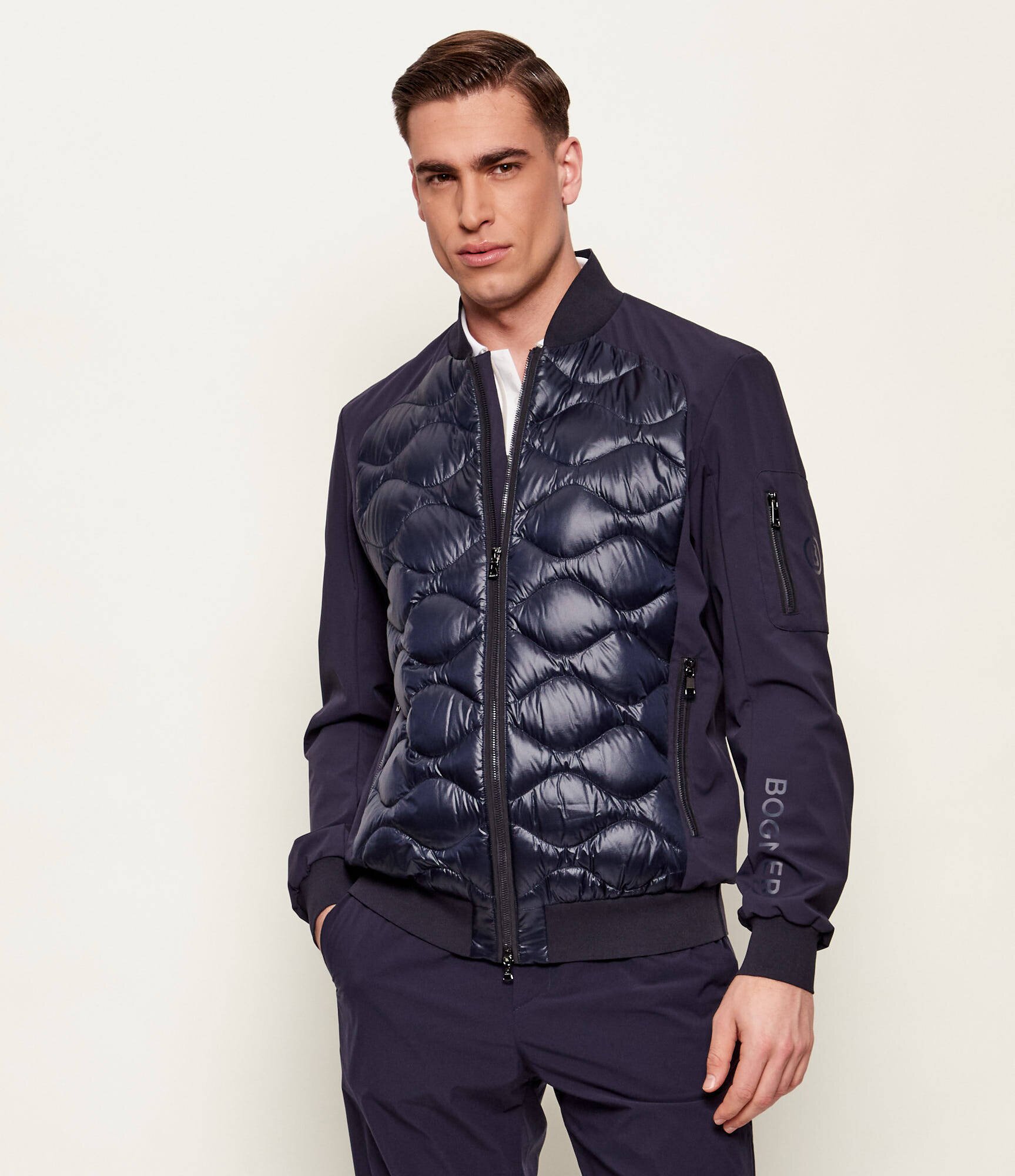 BOGNER Geacă de puf bomber AARIN-D | Slim Fit