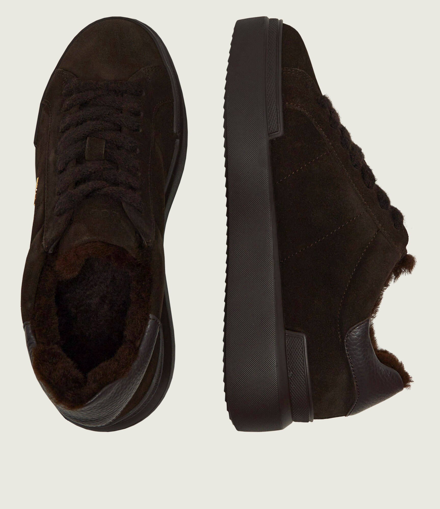BOGNER Sneakers Hollywood 32 A | shearling | piele întoarsă
