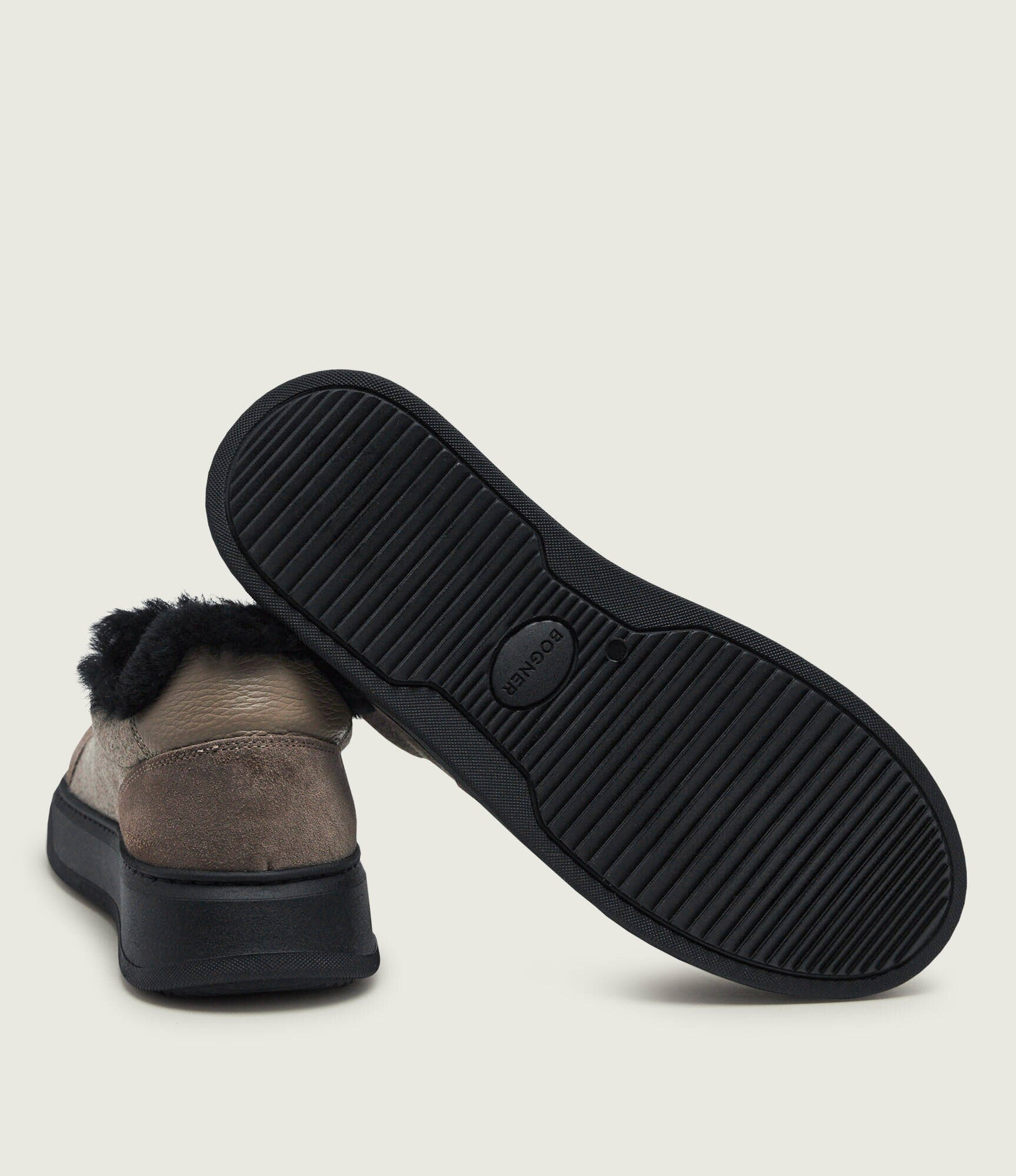 BOGNER Sneakers Milan 33| shearling | piele întoarsă (zamsz) | cu adaos de lână
