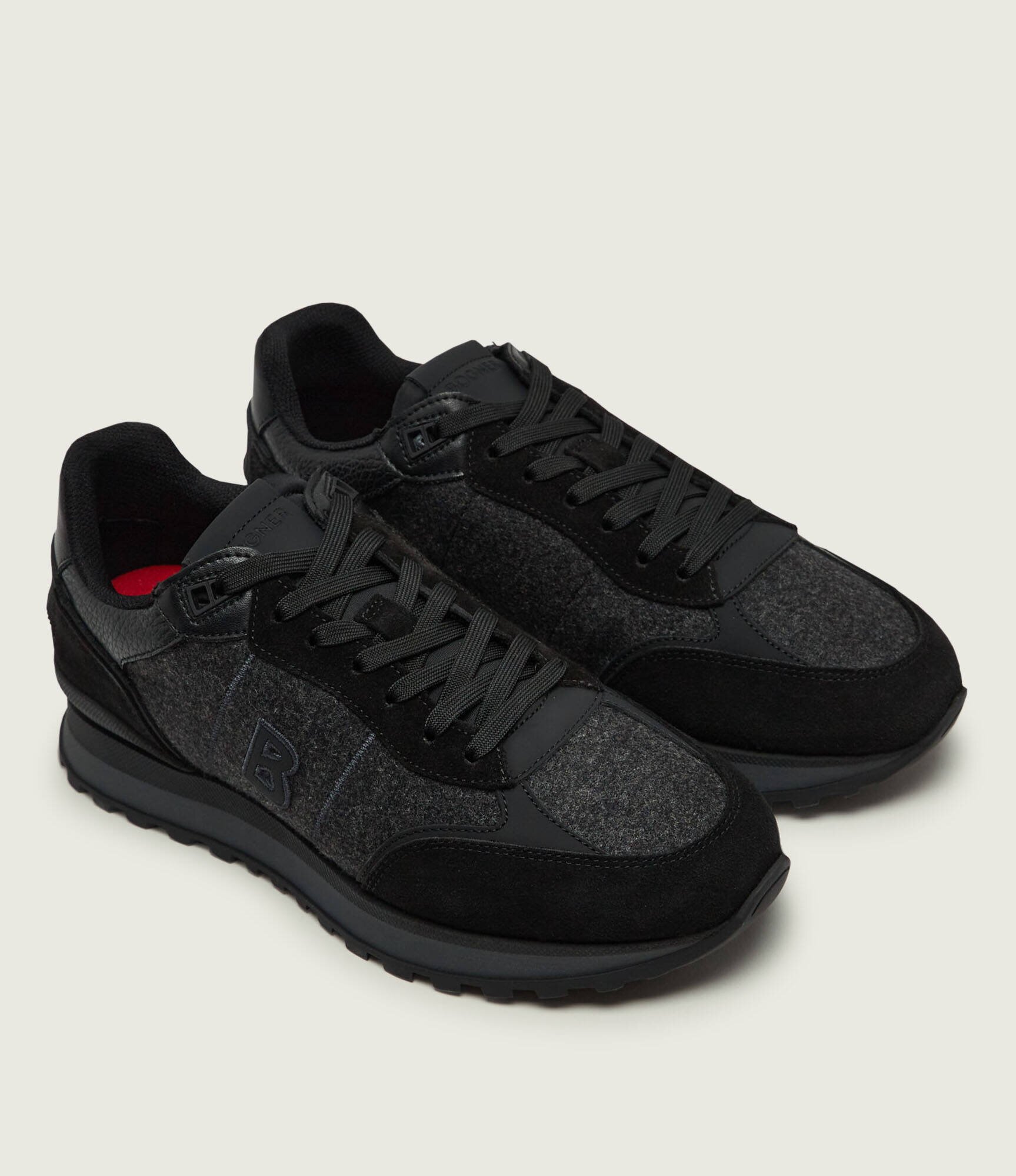 BOGNER Sneakers Newport 17 | piele întoarsă (zamsz) | cu adaos de lână