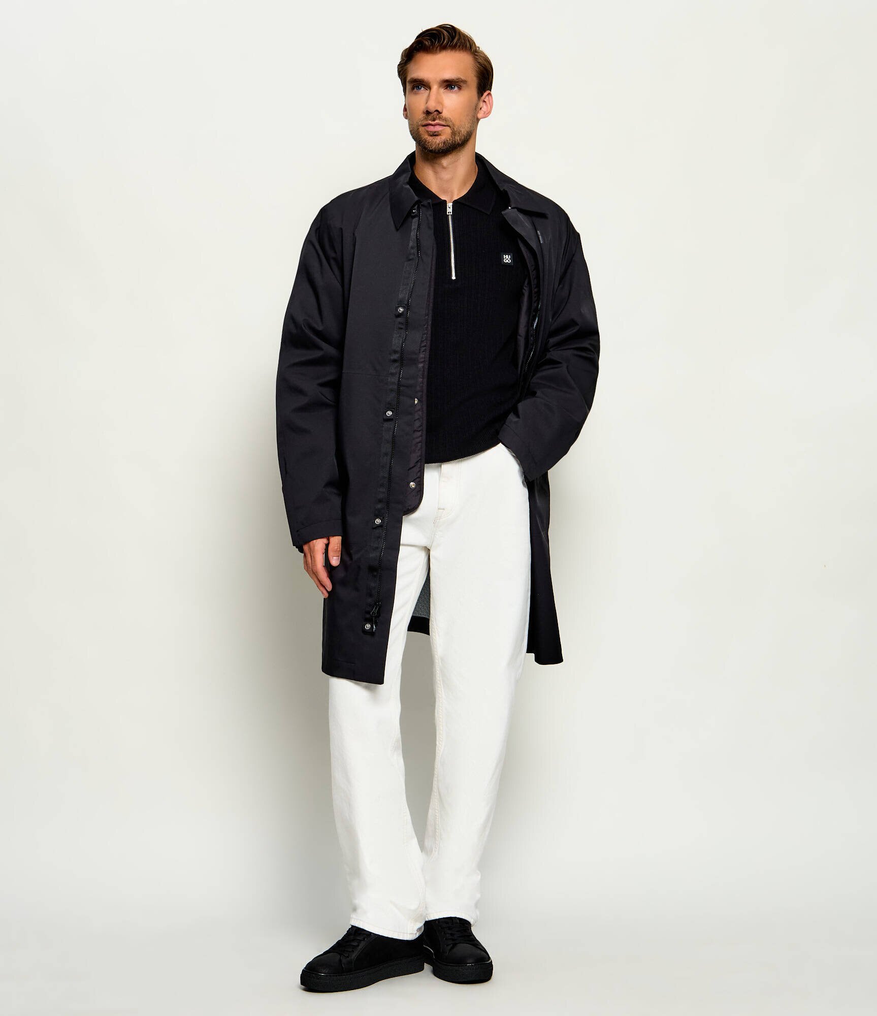BOGNER Teniși din piele Cleveland 10 | shearling cu adaos de lână