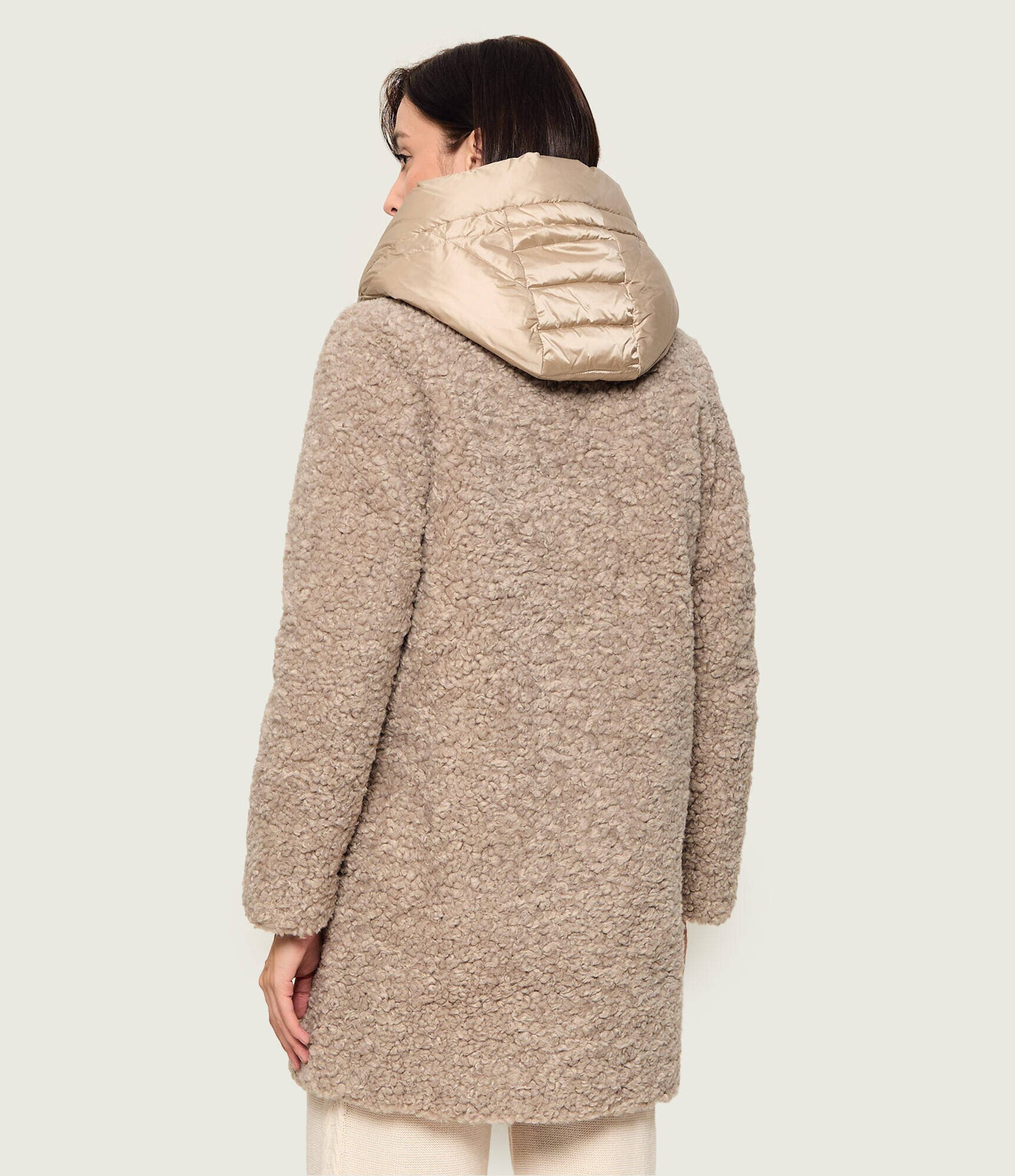 BOMBOOGIE De puf palton 2 în 1 Odessa | shearling
