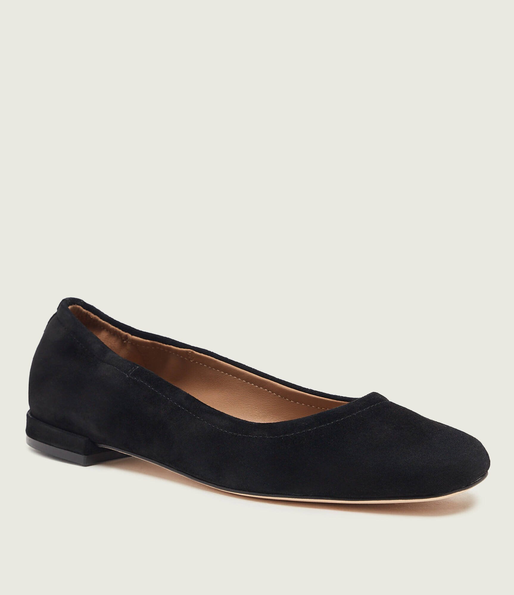 BOSS BLACK Balerini Luara | piele întoarsă