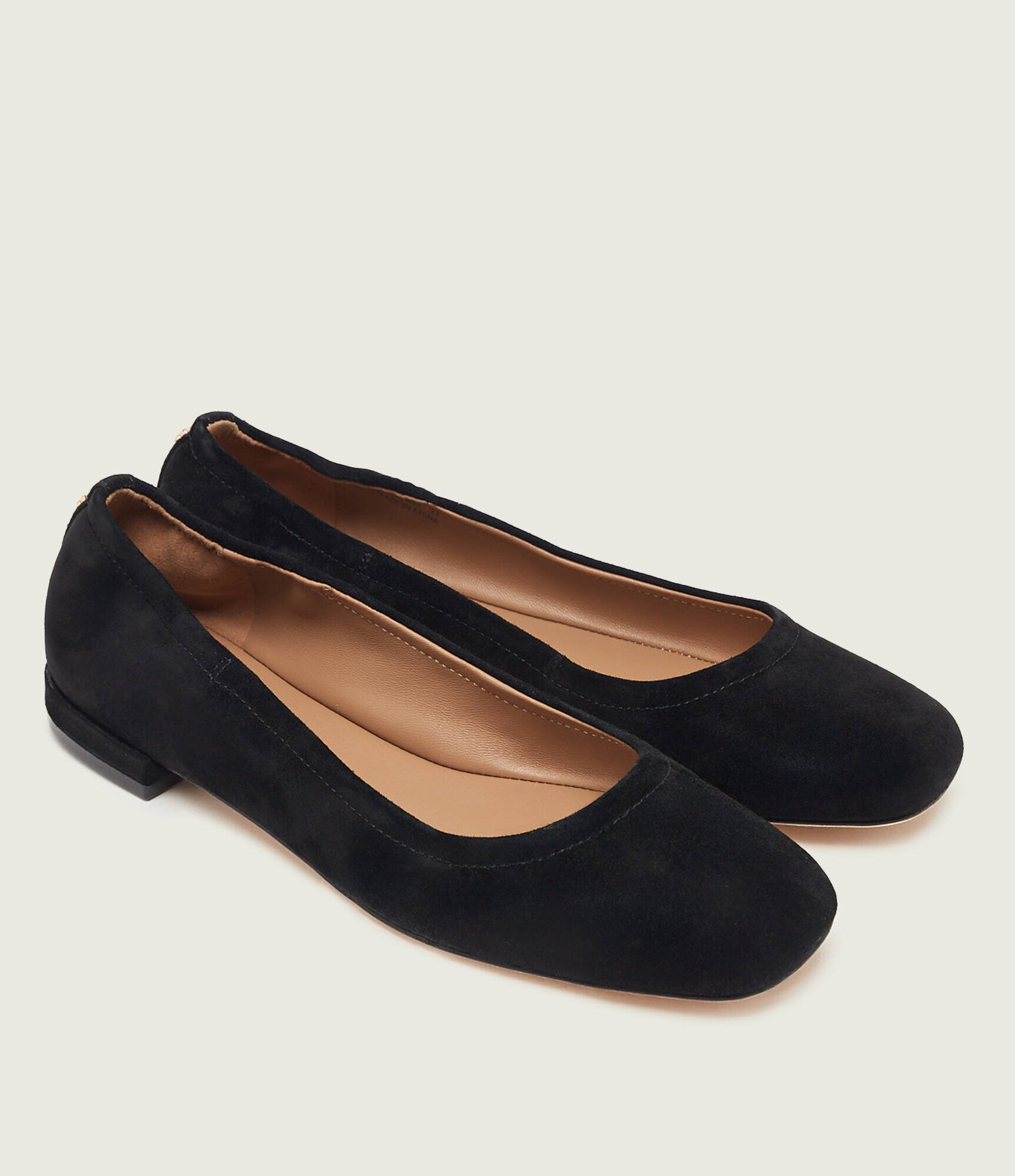 BOSS BLACK Balerini Luara | piele întoarsă