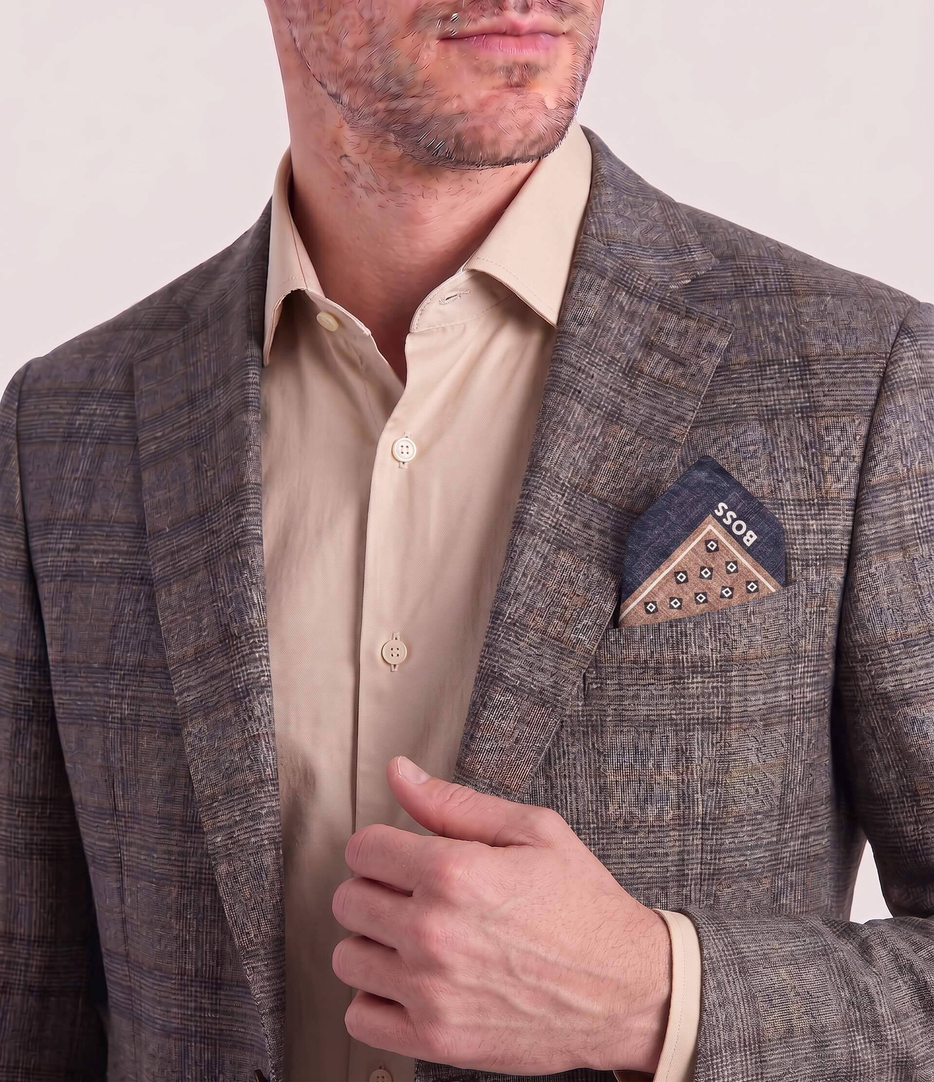 BOSS BLACK Batistă de buzunar C-POCKET SQ.-251