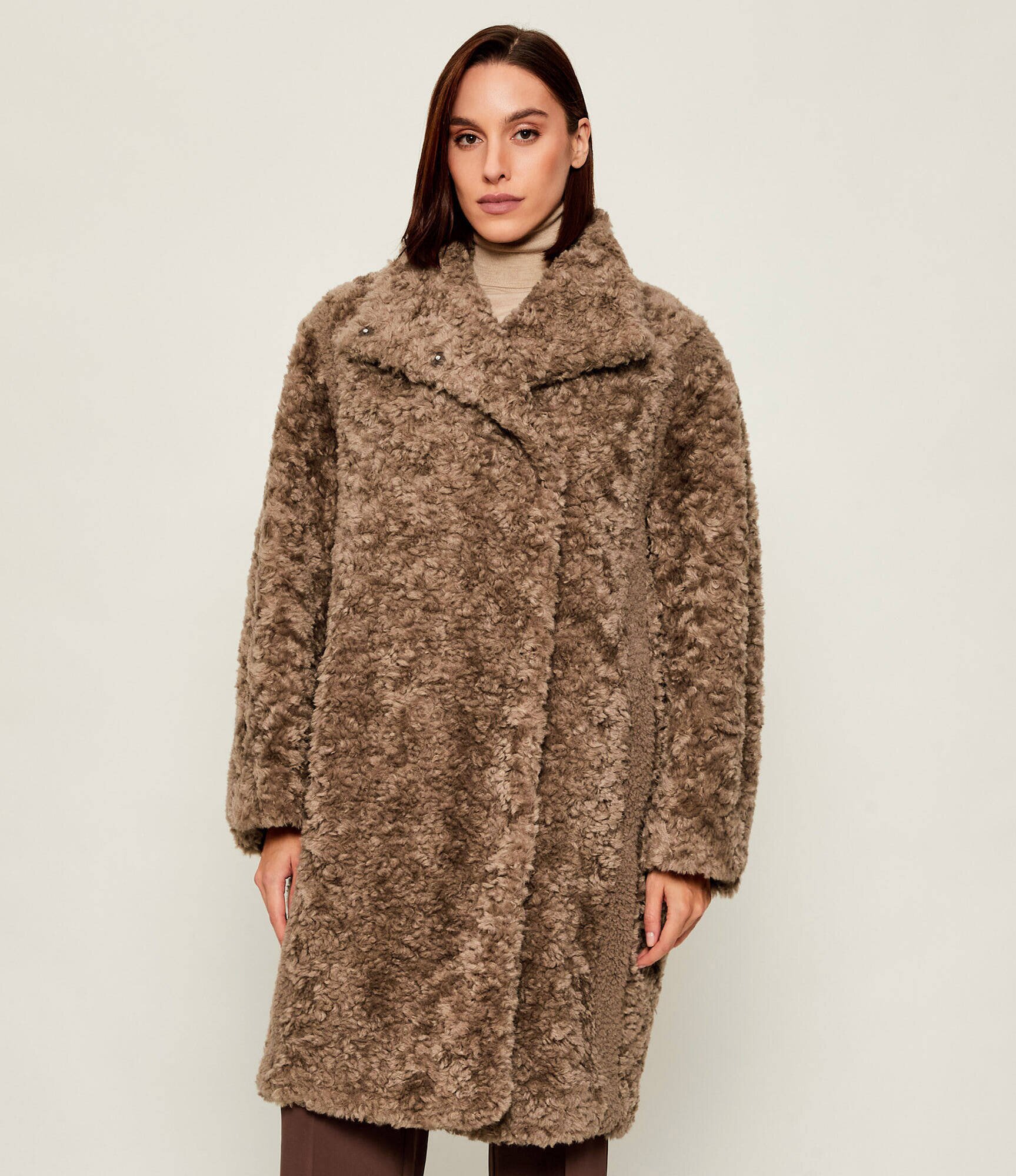 BOSS BLACK Blană Citeddy |shearling cu adaos de lână