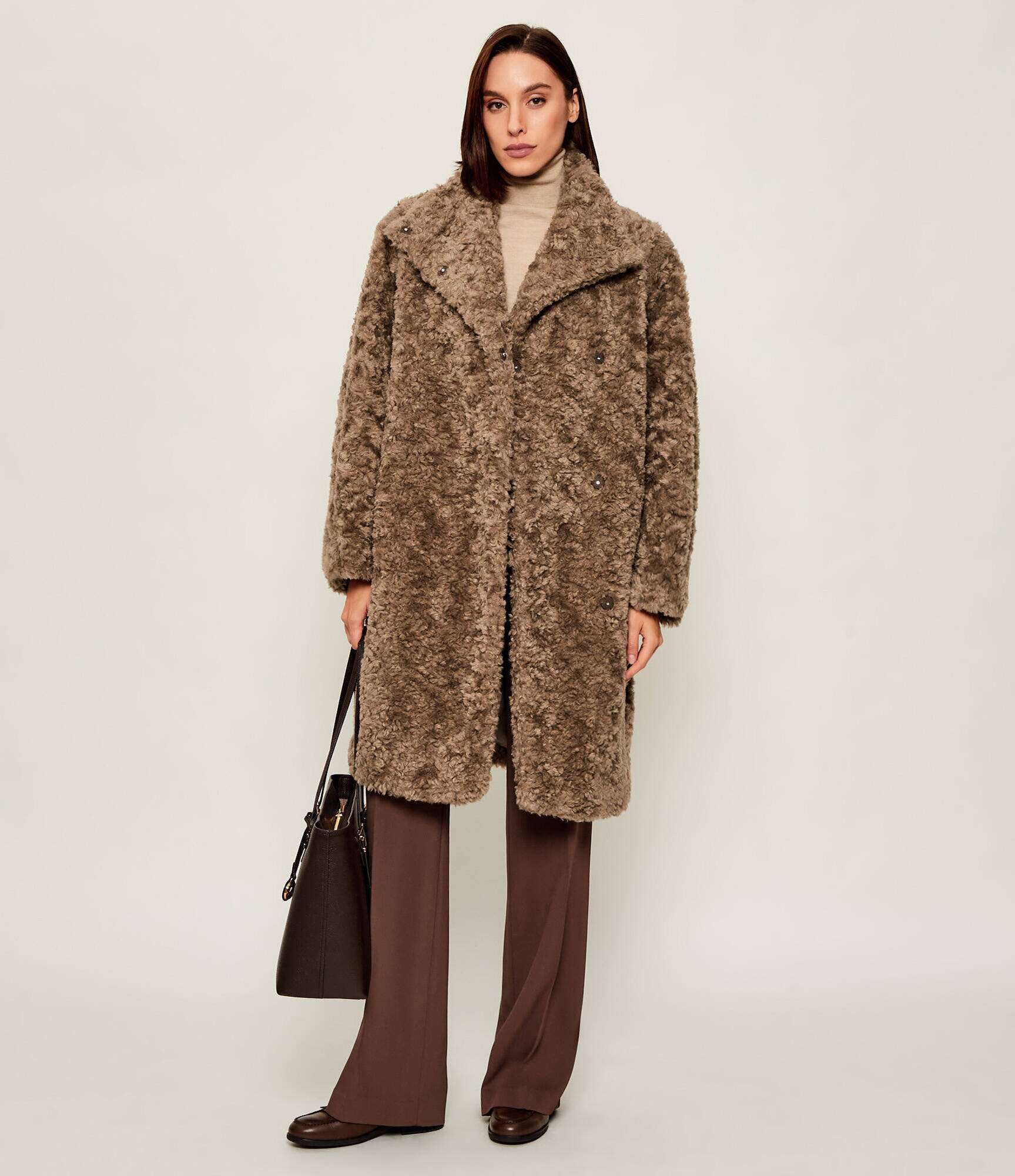 BOSS BLACK Blană Citeddy |shearling cu adaos de lână