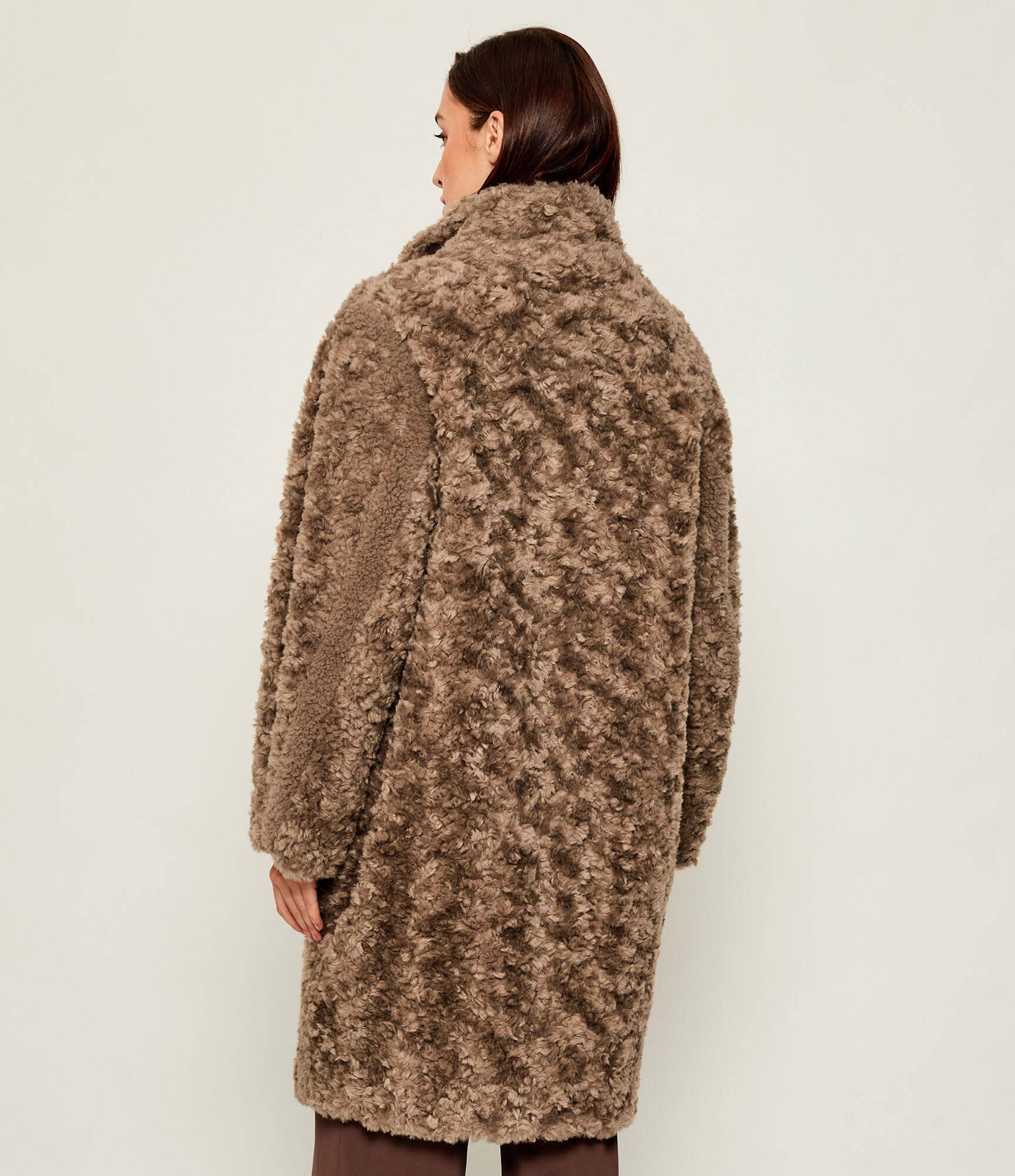 BOSS BLACK Blană Citeddy |shearling cu adaos de lână