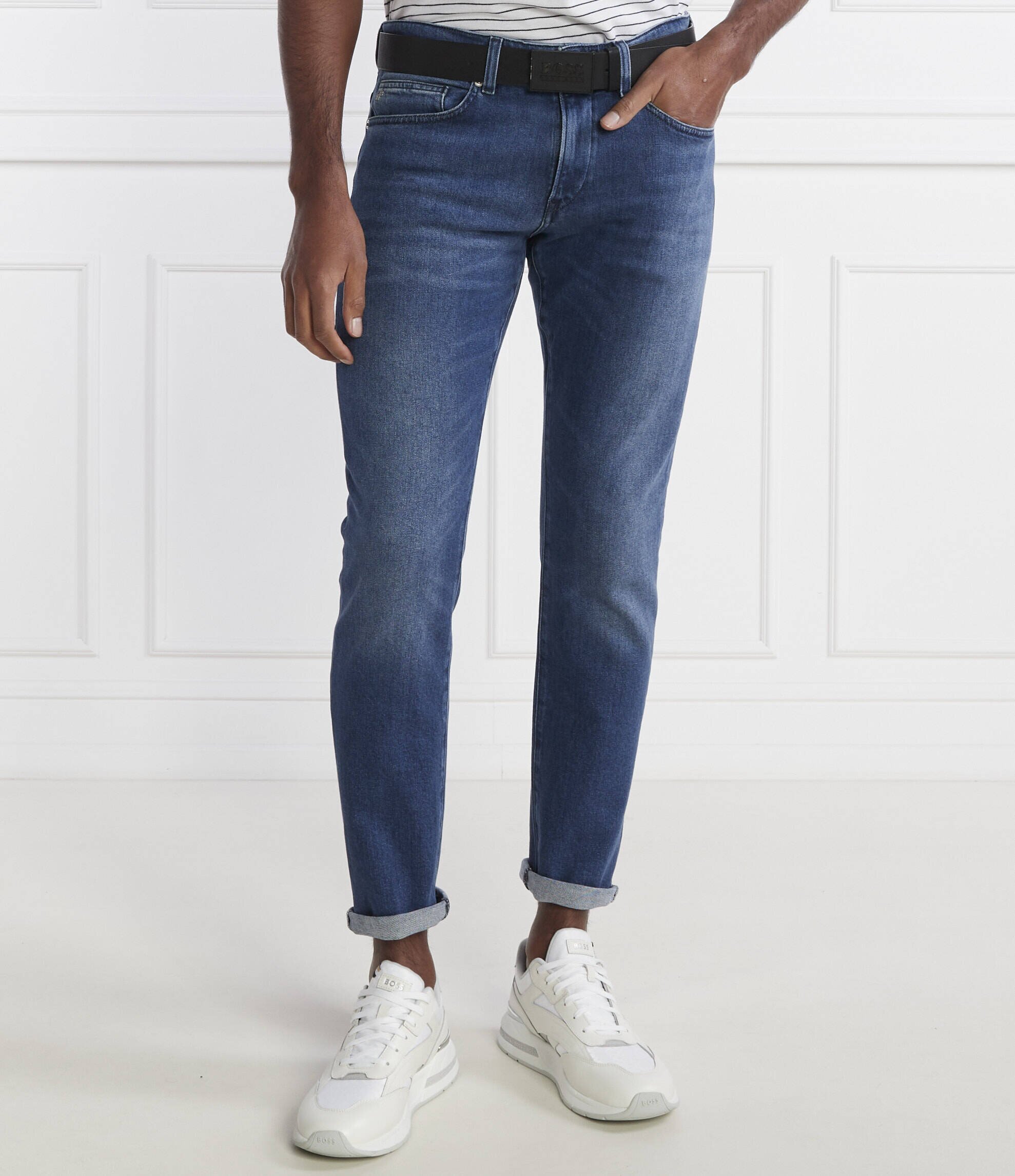 BOSS BLACK Blugi Delaware | Slim Fit