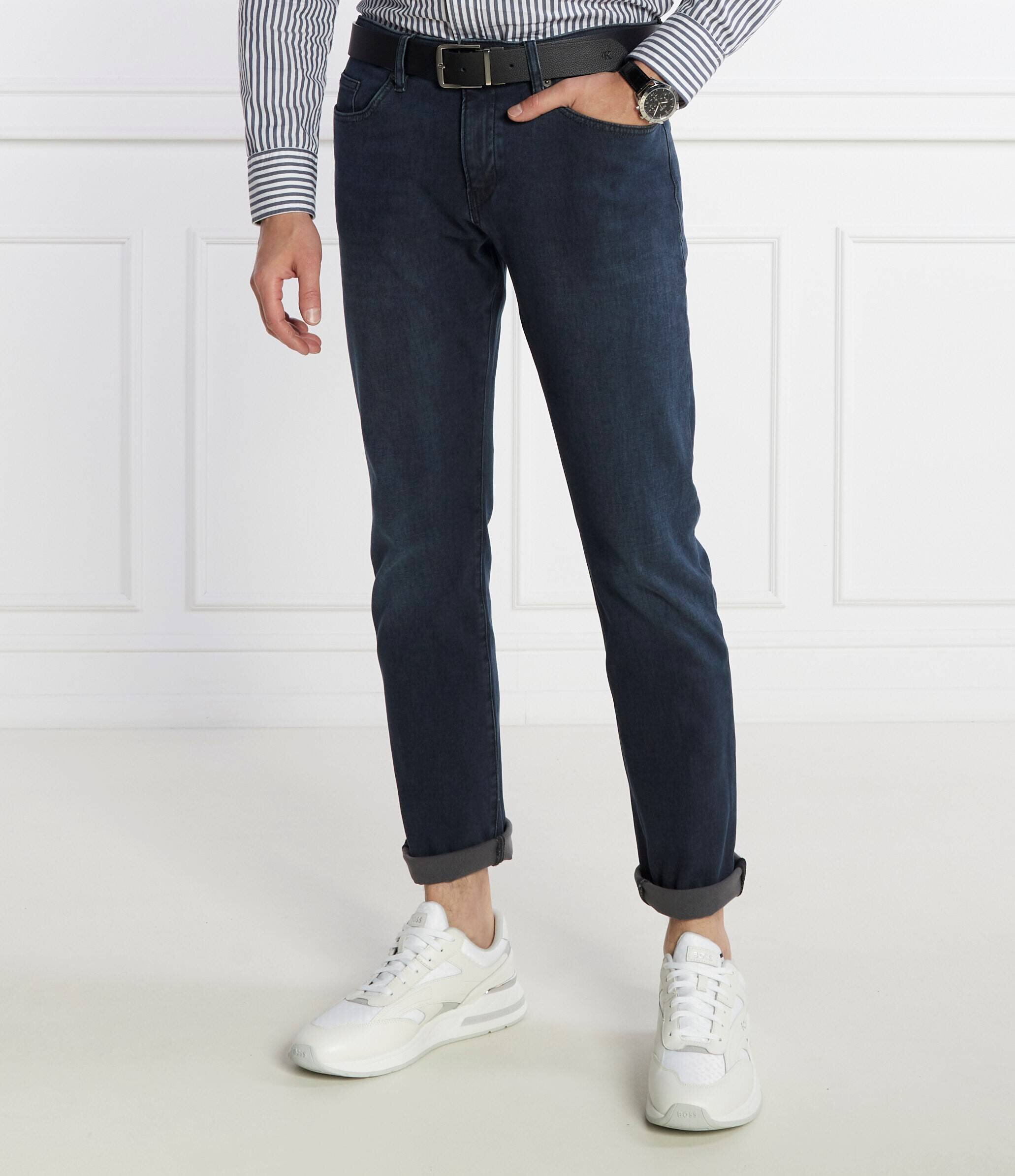 BOSS BLACK Blugi P-Delaware 3-1 | Slim Fit | denim