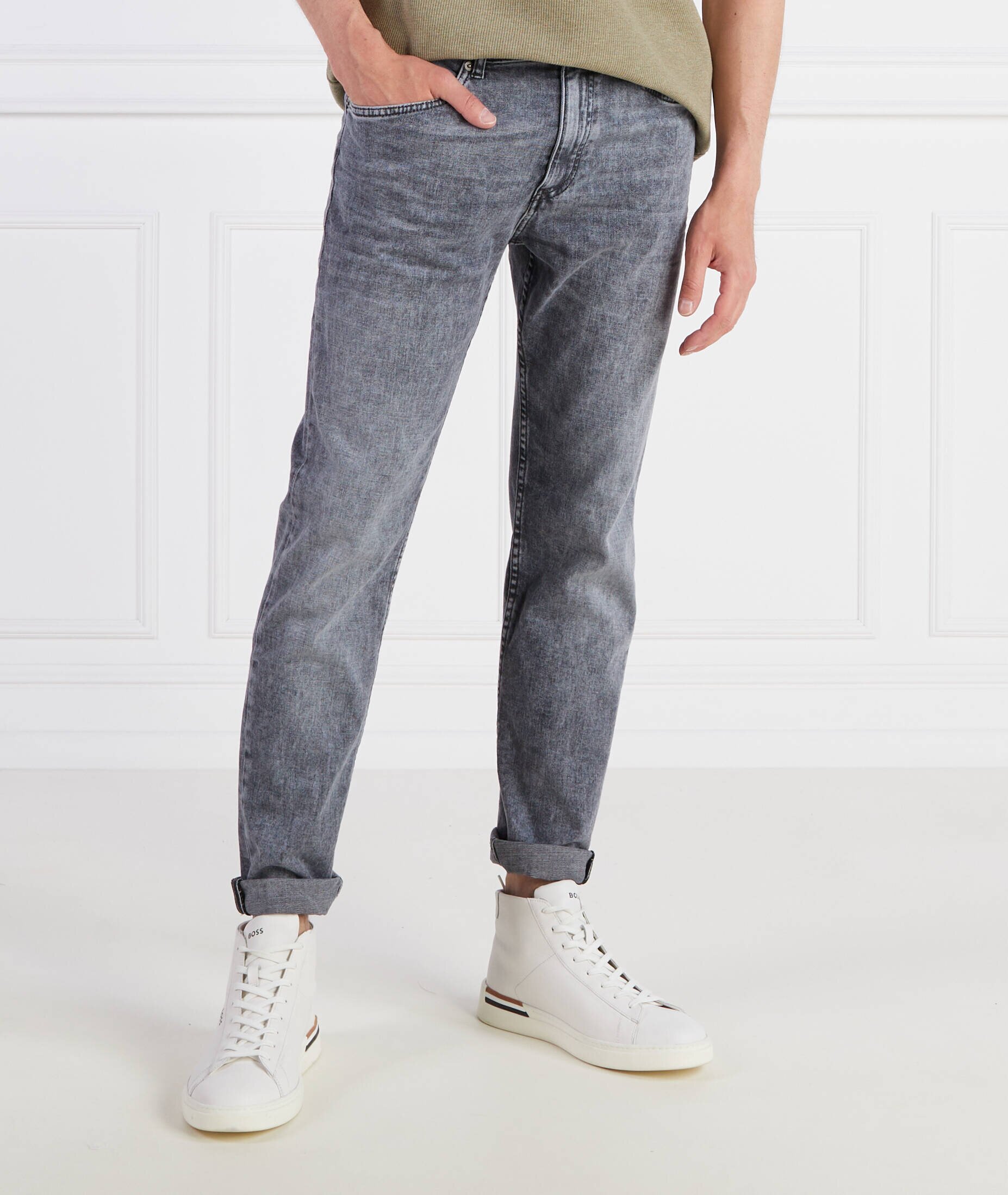 BOSS BLACK Blugi Taber | Tapered fit