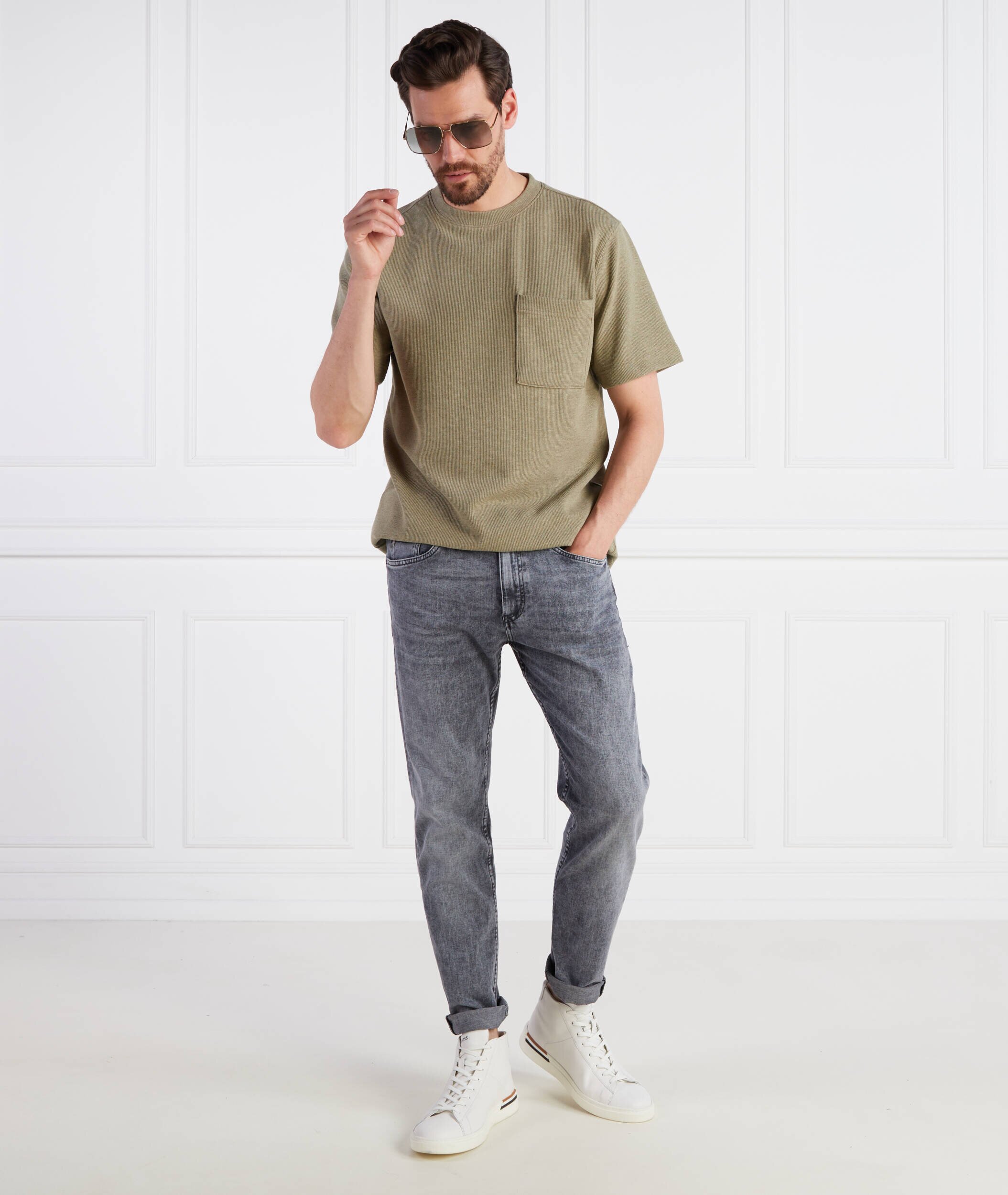 BOSS BLACK Blugi Taber | Tapered fit