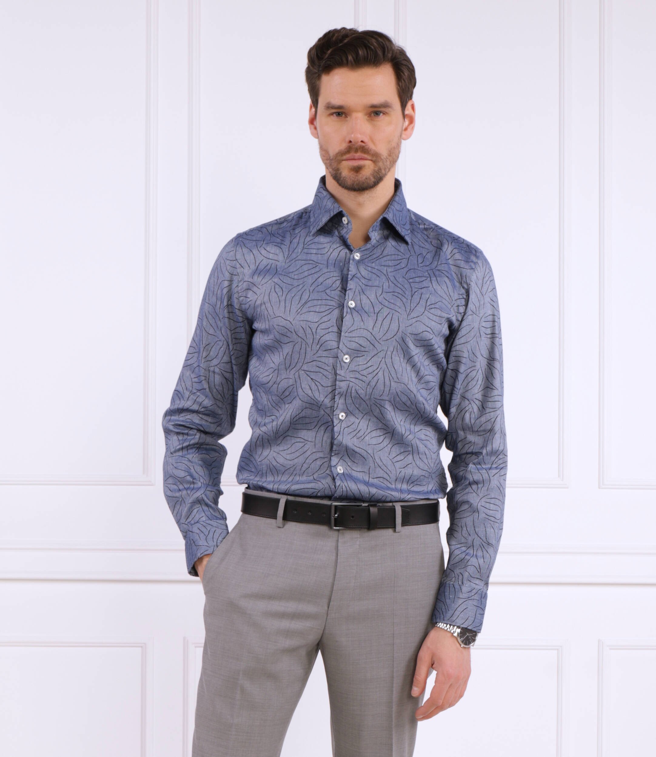 BOSS BLACK Cămașă C-HAL-kent-C1-223 | Regular Fit