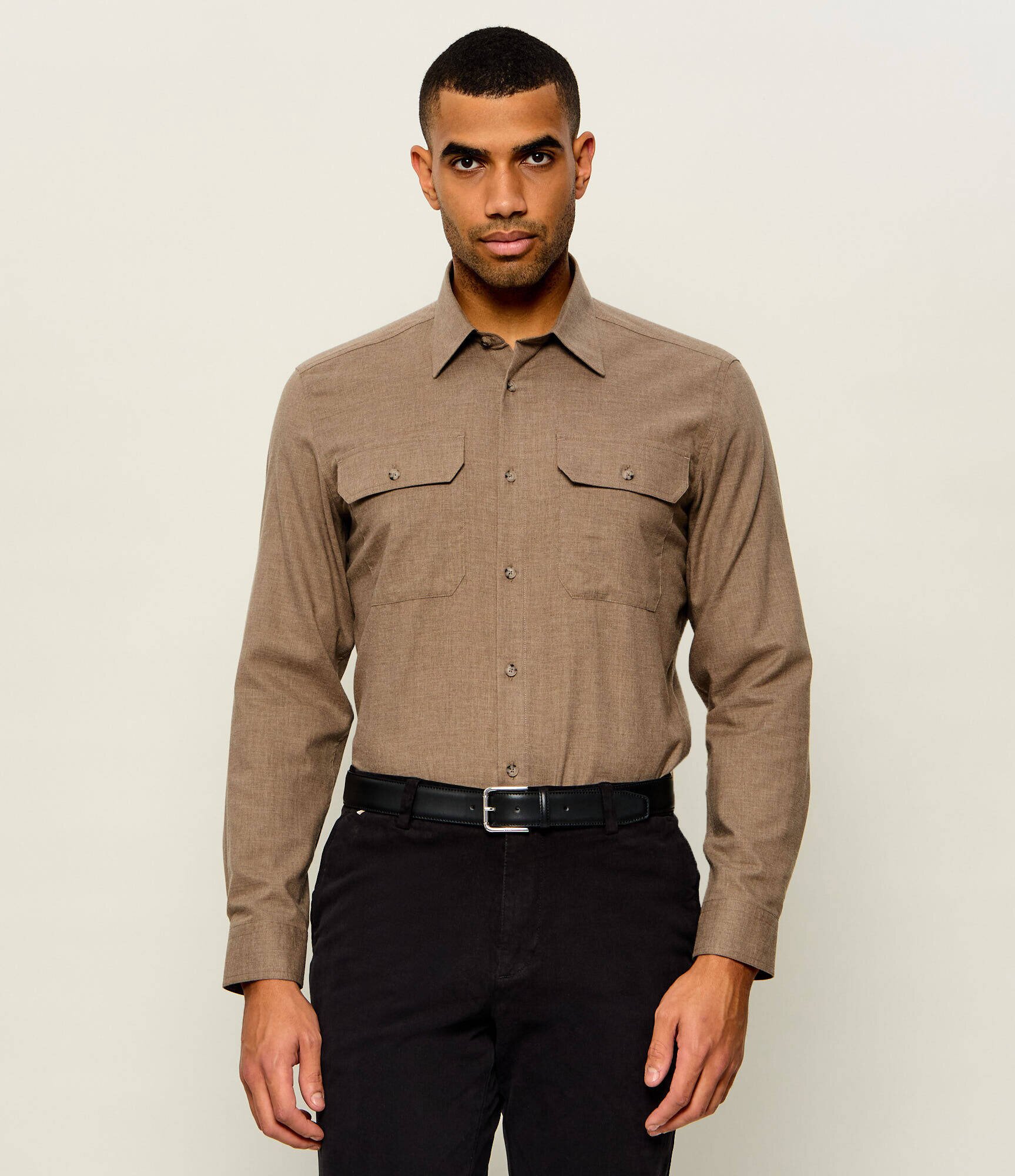 BOSS BLACK Cămașă C-Liam-Kb-2P-264 | regular fit cu adaos de lână