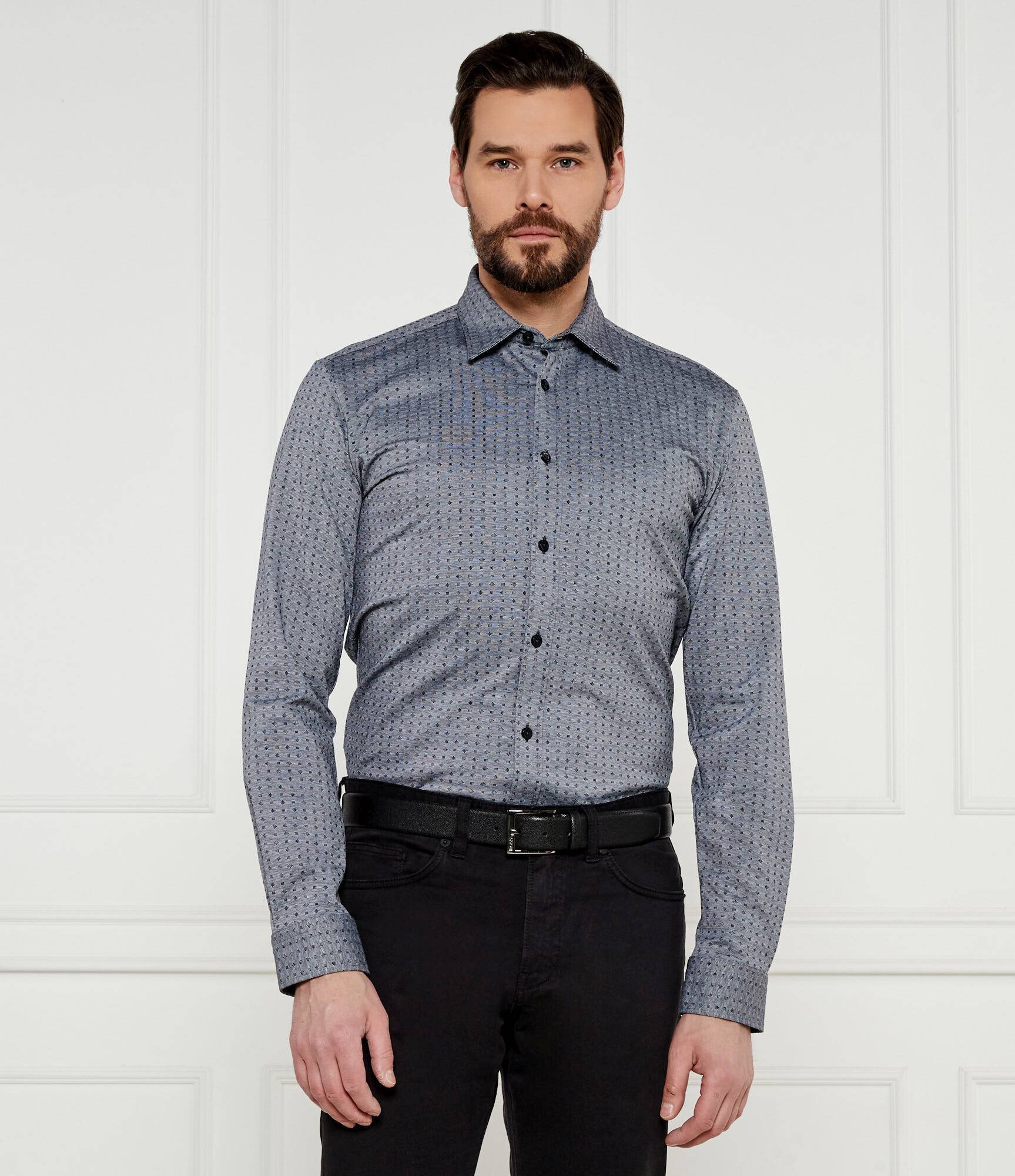 BOSS BLACK Cămașă C-ROAN-kent-C1-243 | Slim Fit