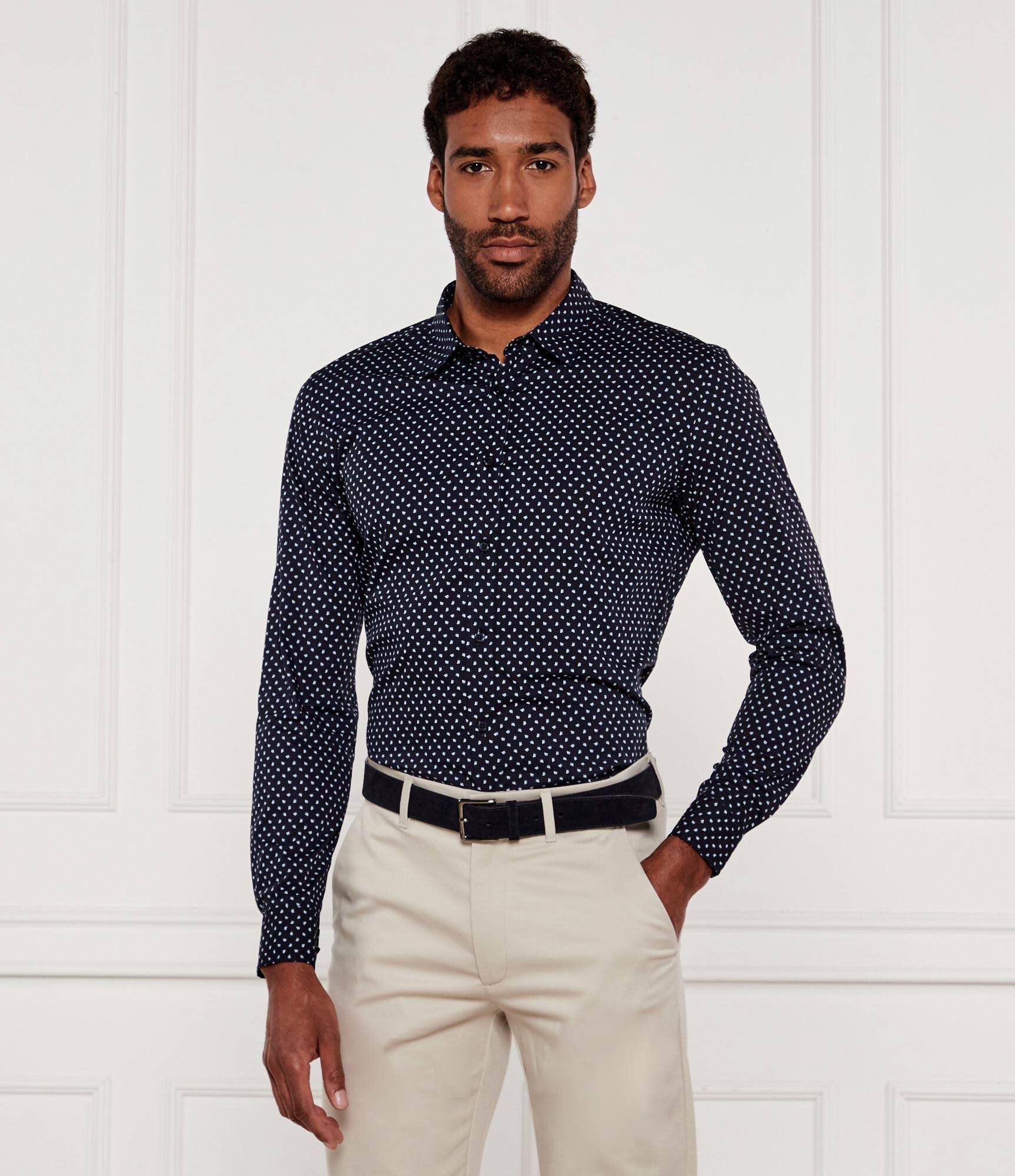 BOSS BLACK Cămașă C-ROAN-kent-C1-243 | Slim Fit