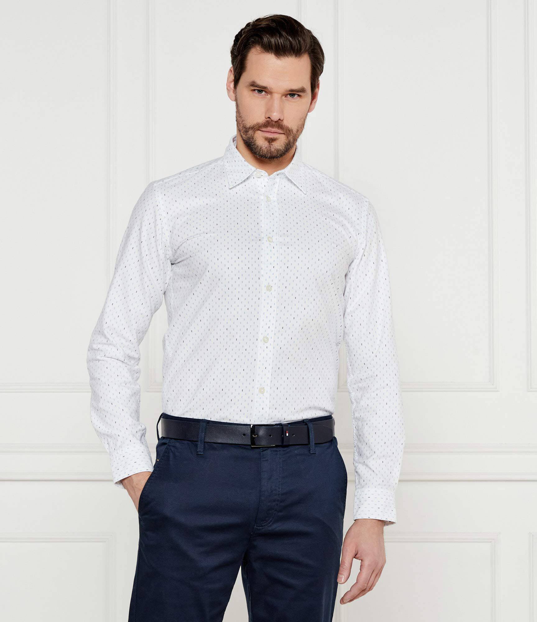 BOSS BLACK Cămașă C-ROAN-kent-C1-243 | Slim Fit oxford