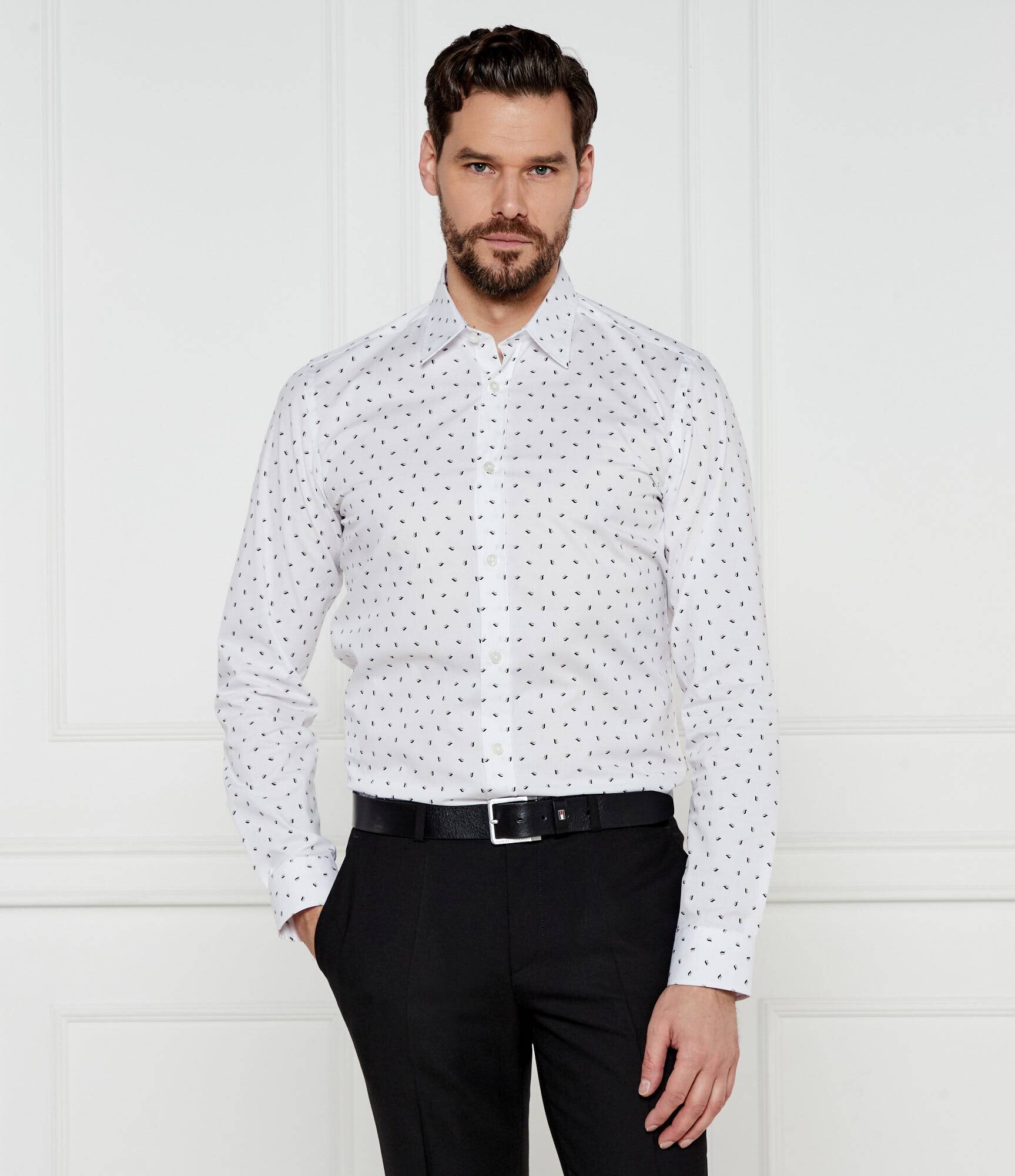 BOSS BLACK Cămașă C-ROAN-kent-C1-243 | Slim Fit | stretch