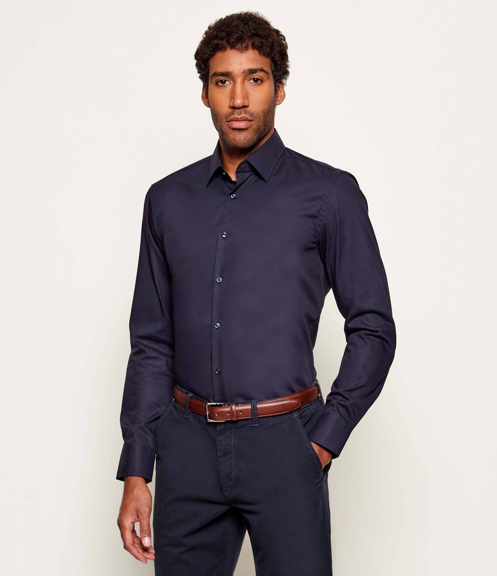 BOSS BLACK Cămașă H-Hank-kent-C1-214 | Slim Fit | easy iron