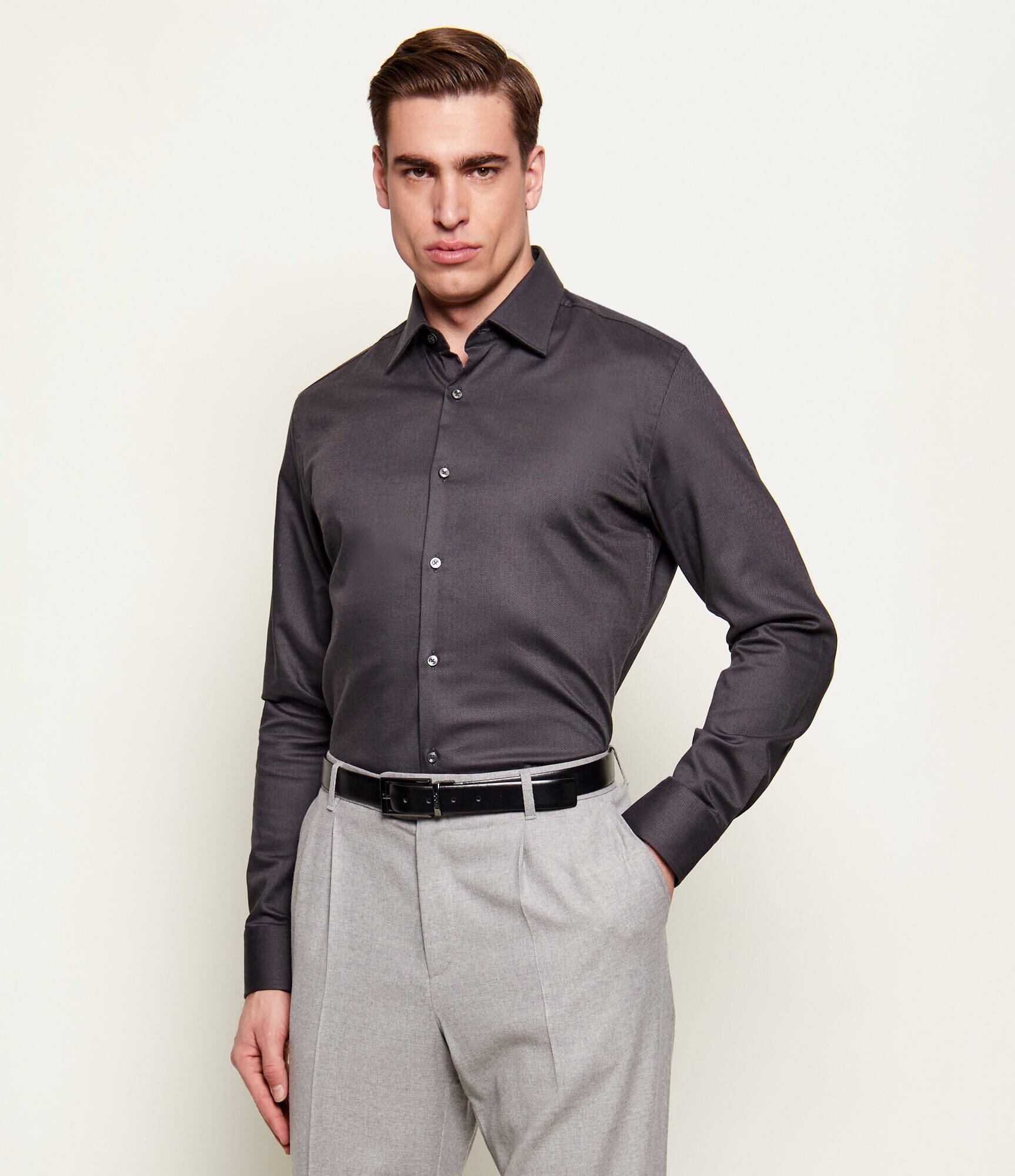 BOSS BLACK Cămașă H-HANK-kent-C1-214 | Slim Fit | easy iron