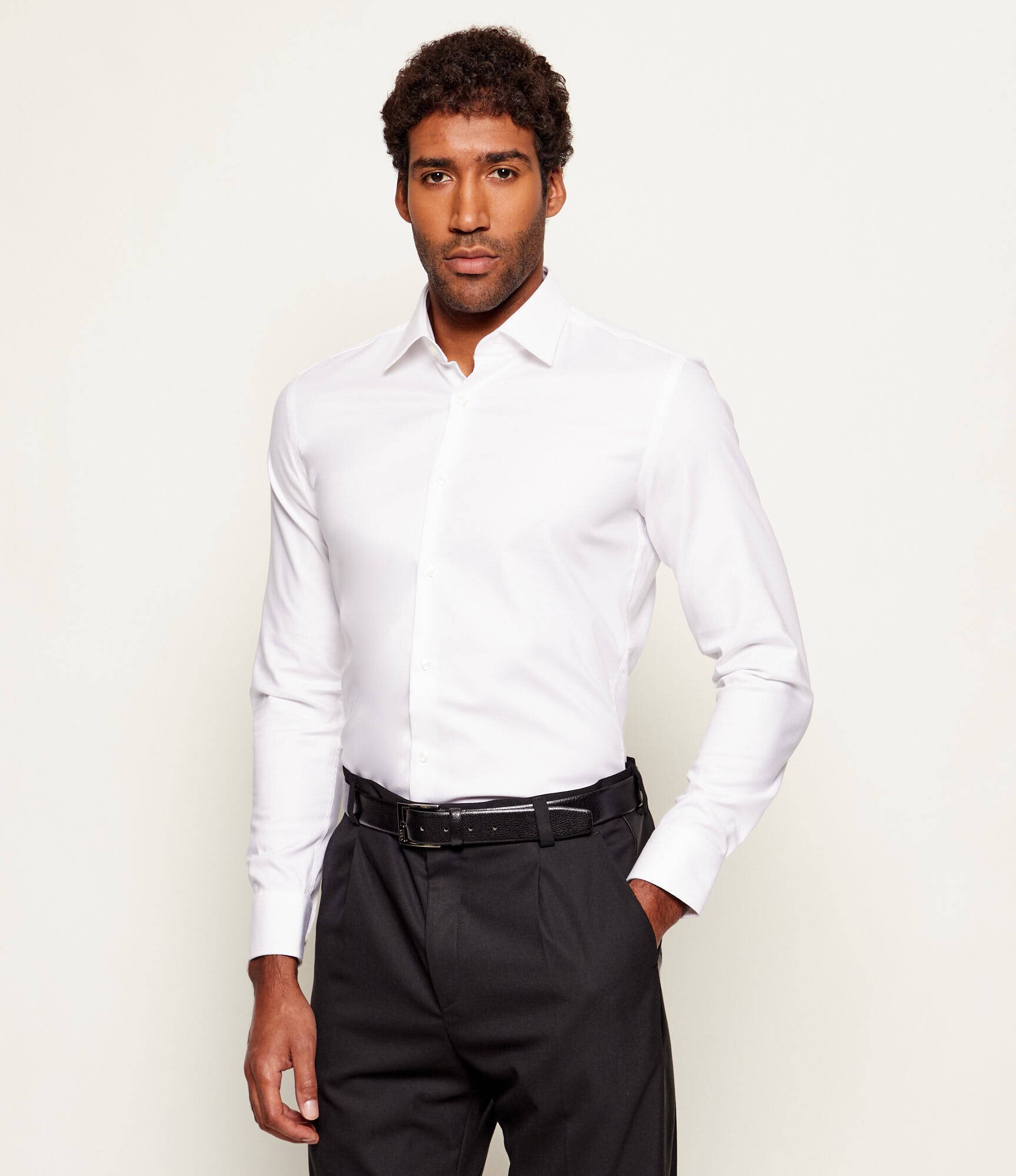 BOSS BLACK Cămașă H-HANK-kent-C1-214 | Slim Fit | easy iron