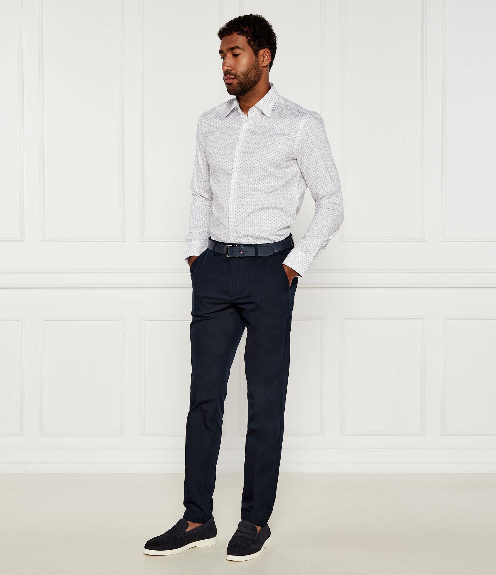 BOSS BLACK Cămașă H-HANK-kent-C1-214 | Slim Fit | stretch
